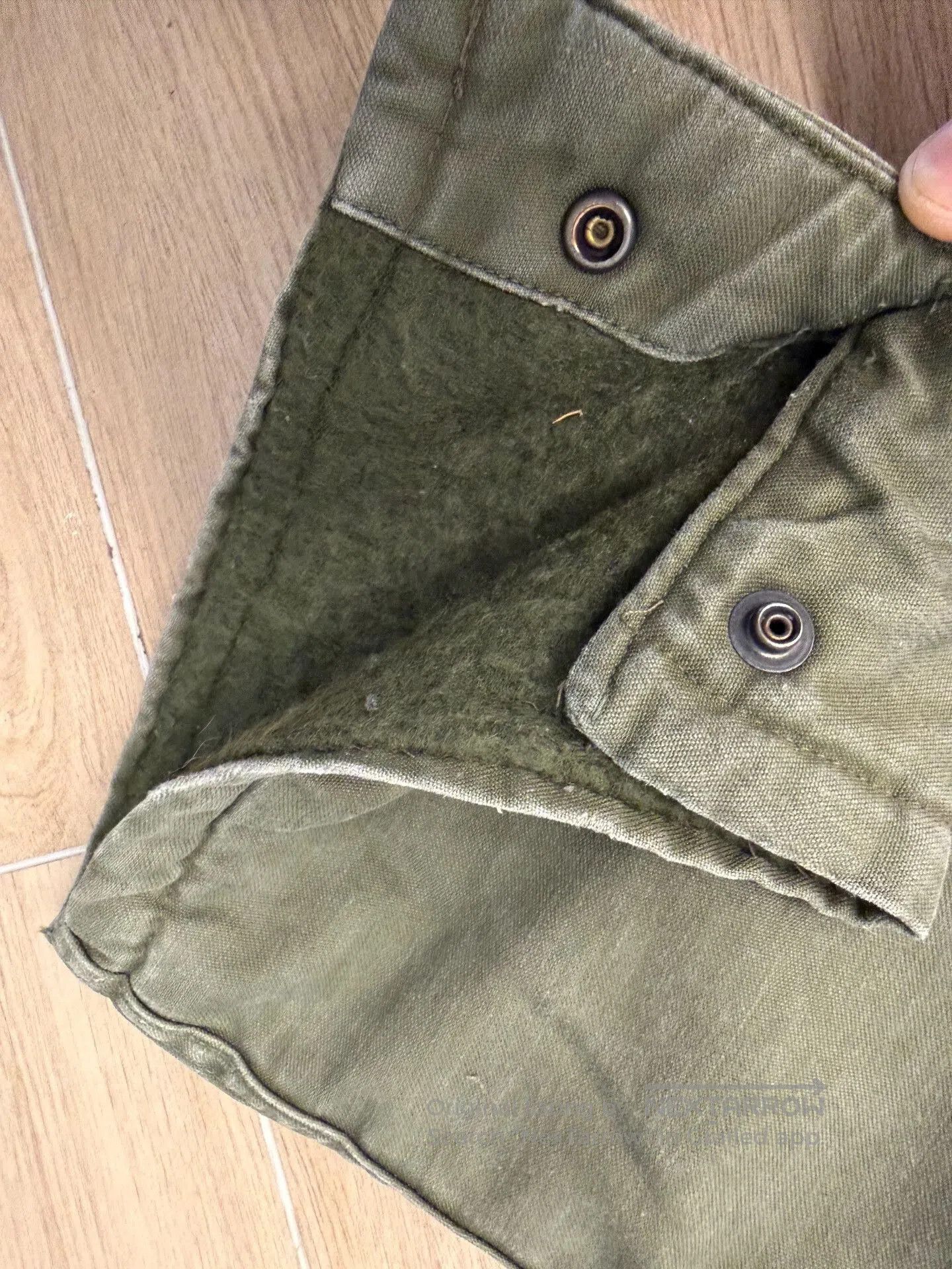 Vintage US Military Copper Zipper Deck Pants Size M. Size US 30 / EU 46 - 7 Thumbnail