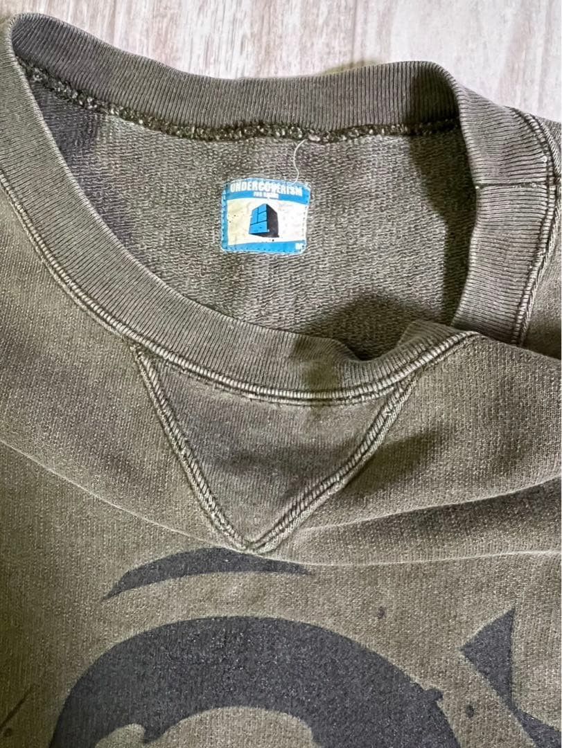 Undercover Undercover Skull Print Sweatshirt - Khaki - Size M Size US M / EU 48-50 / 2 - 4 Thumbnail