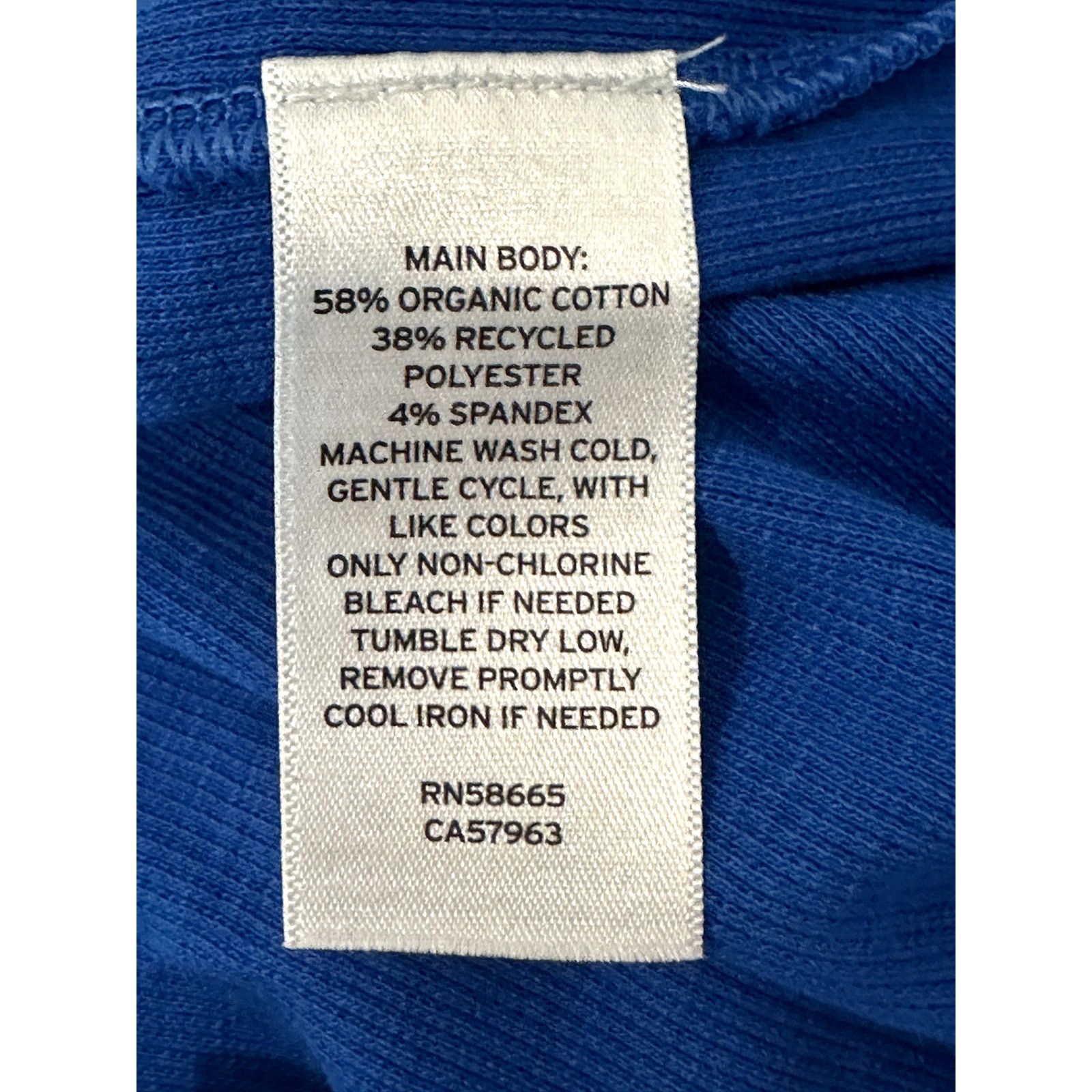 BP. BP Women's Blue Ribbed Bodycon Lettuce Edge Mini Dress NWT M Size M / US 6-8 / IT 42-44 - 11 Thumbnail