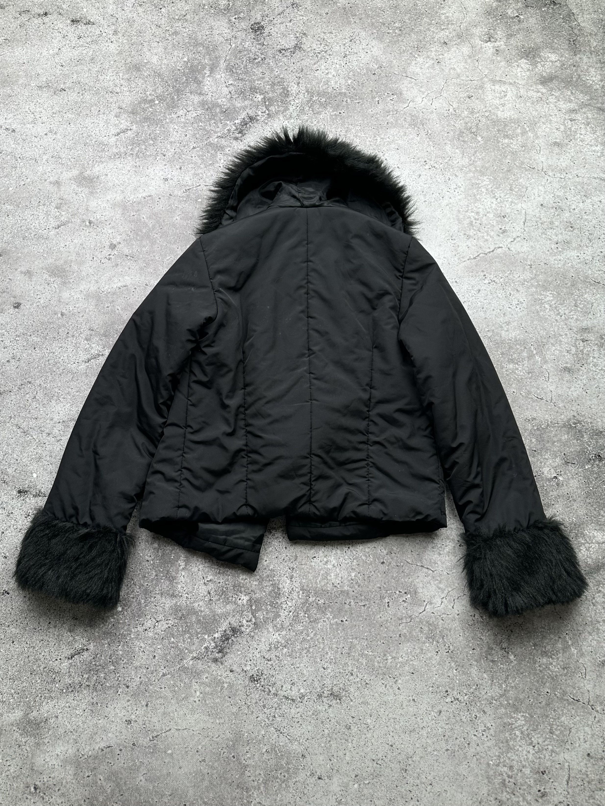 Japanese Brand Vintage Jacket With Faux Fur C287(V58) Size M / US 6-8 / IT 42-44 - 5 Thumbnail