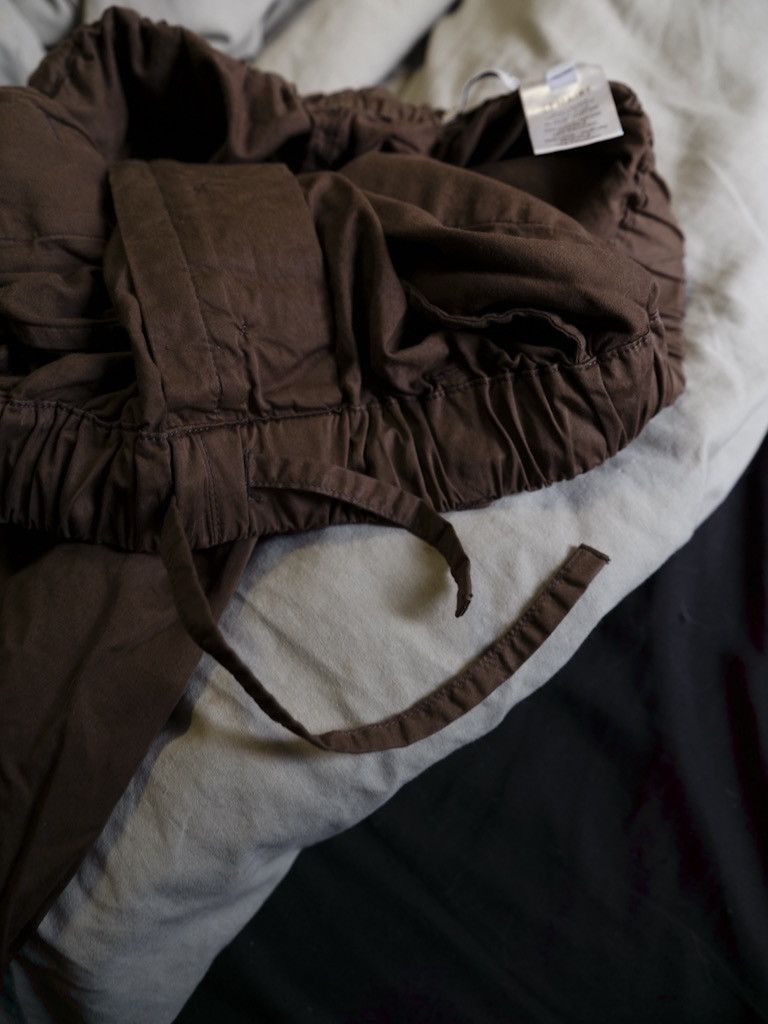 Lemaire Relaxed brown lounge pants Size US 32 / EU 48 - 8 Thumbnail