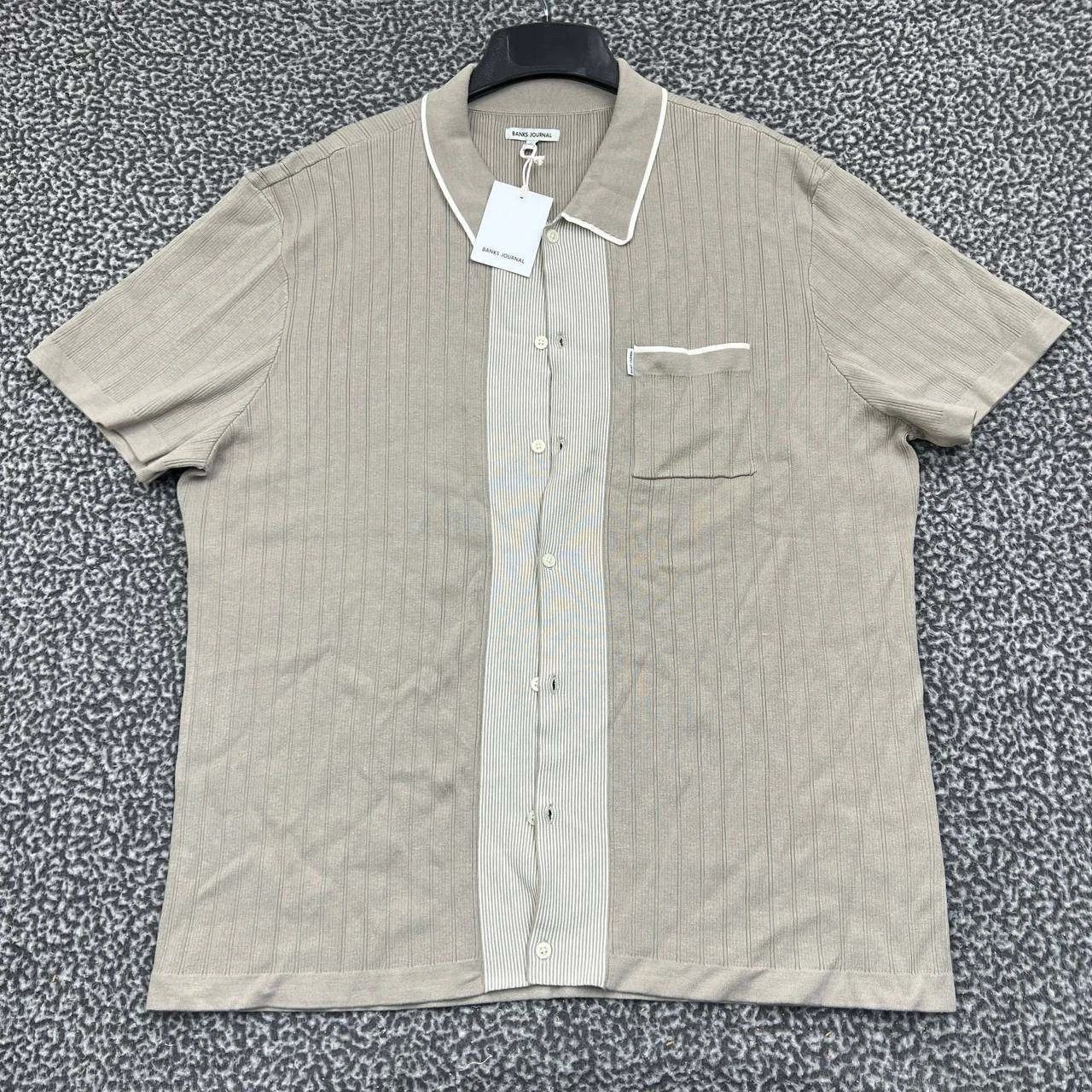 Banks Journal Banks Journal Polo Shirt Men XL Alfie Collared Knit Stretch Size US XL / EU 56 / 4 - 1 Thumbnail