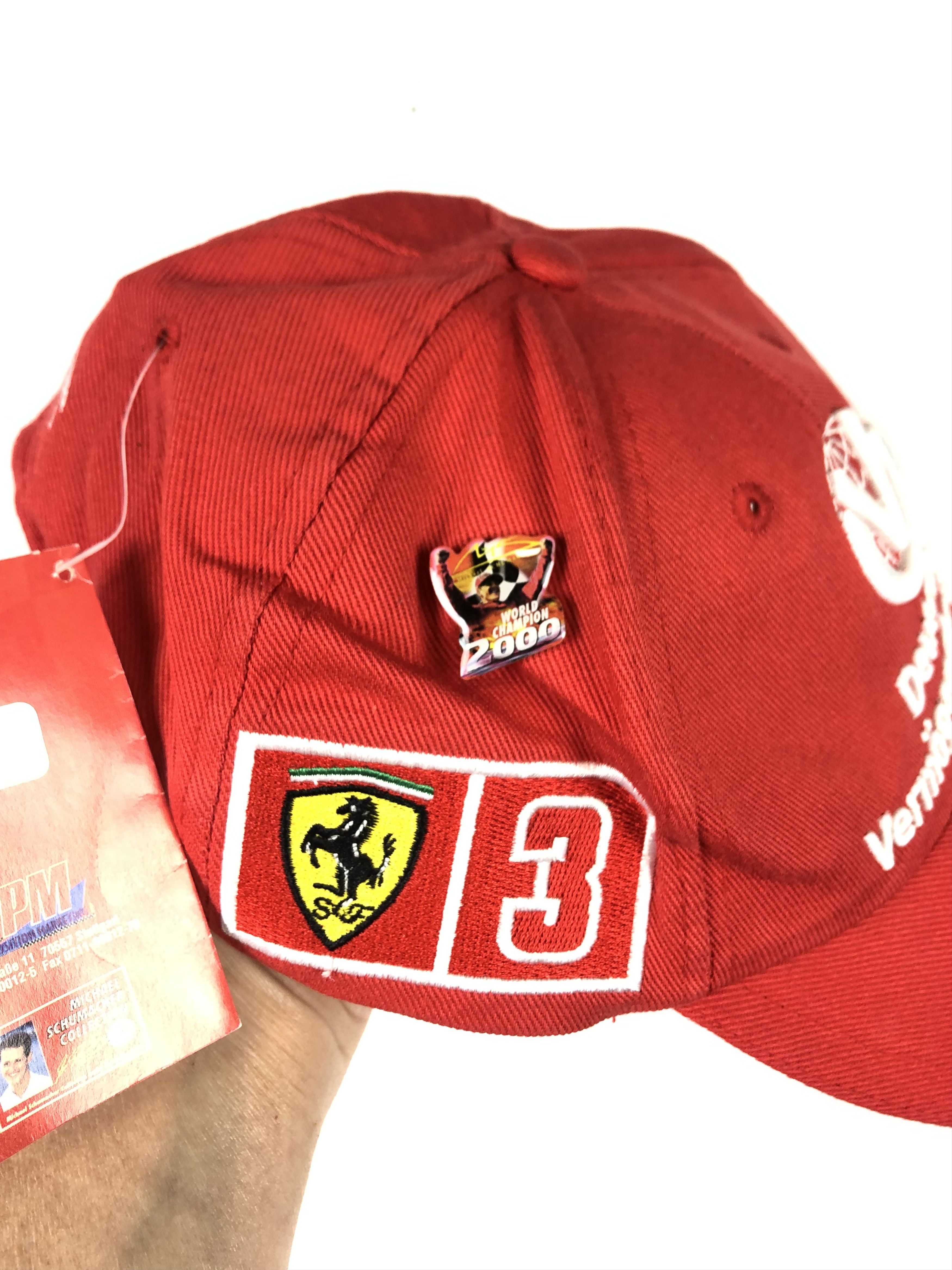Ferrari × Vintage Vintage Ferrari Snapback Hat Cap Red New Rare Racing Size ONE SIZE - 6 Thumbnail