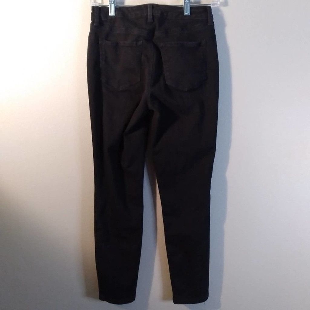 Style & Co Vintage STYLE & Co Black Wash Skinny Leg Jeans sz 4 Petite Size 25" / US 0 / IT 36 - 4 Thumbnail