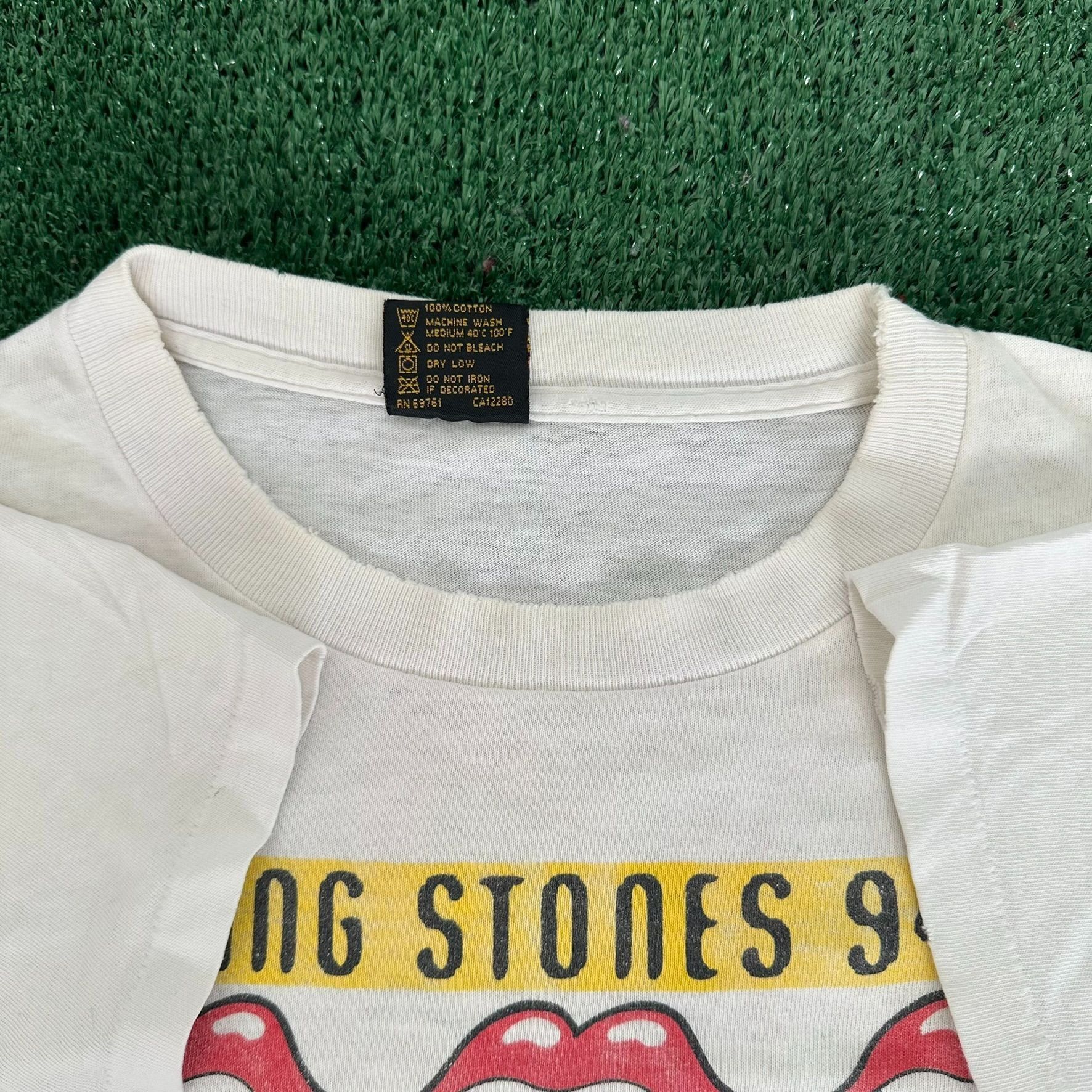Brockum Vintage Rolling Stones Voodoo Lounge T-Shirt 1994 Band Tee Size US L / EU 52-54 / 3 - 4 Thumbnail