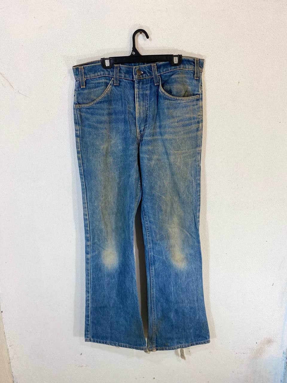 Levi's vintage levis 646 bootcut flare denim nice design Size US 33 - 6 Thumbnail