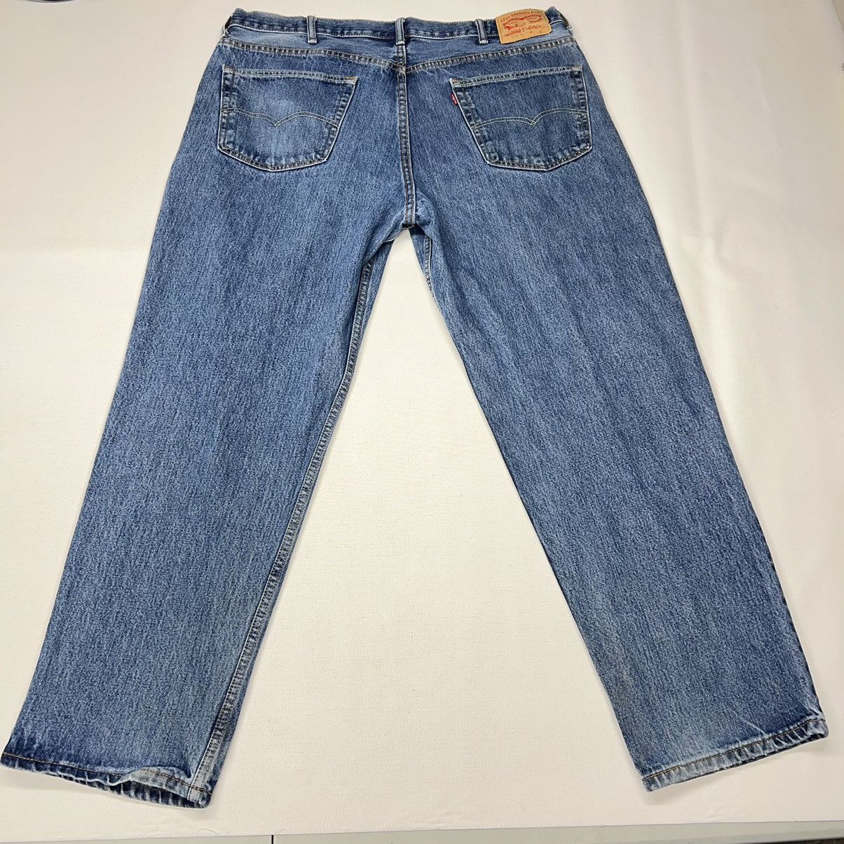 Levi's Levis 550 Jeans Blue Relaxed Fit Pants Denim Regular Size US 44 / EU 60 - 13 Thumbnail