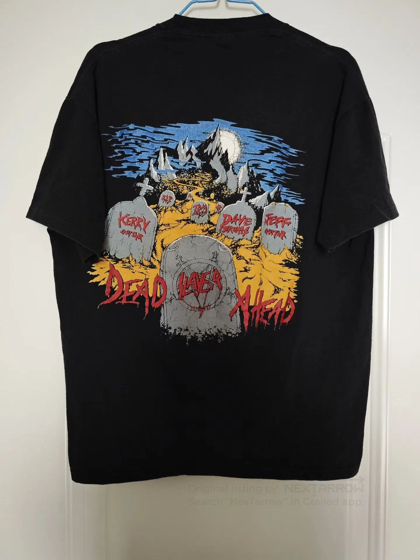 Balenciaga Slayer Skeleton Tombstone Vintage T. Size US M / EU 48-50 / 2 - 2 Thumbnail