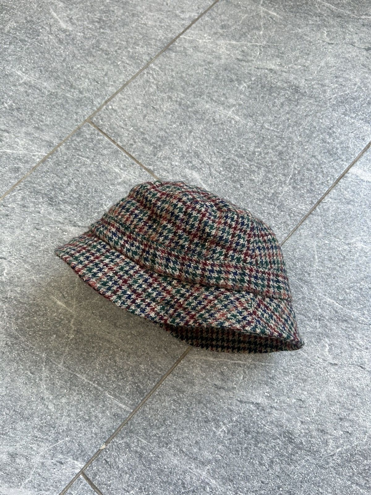Barbour × Vintage Vintage Barbour hat Panama wool Size 28 - 9 Thumbnail