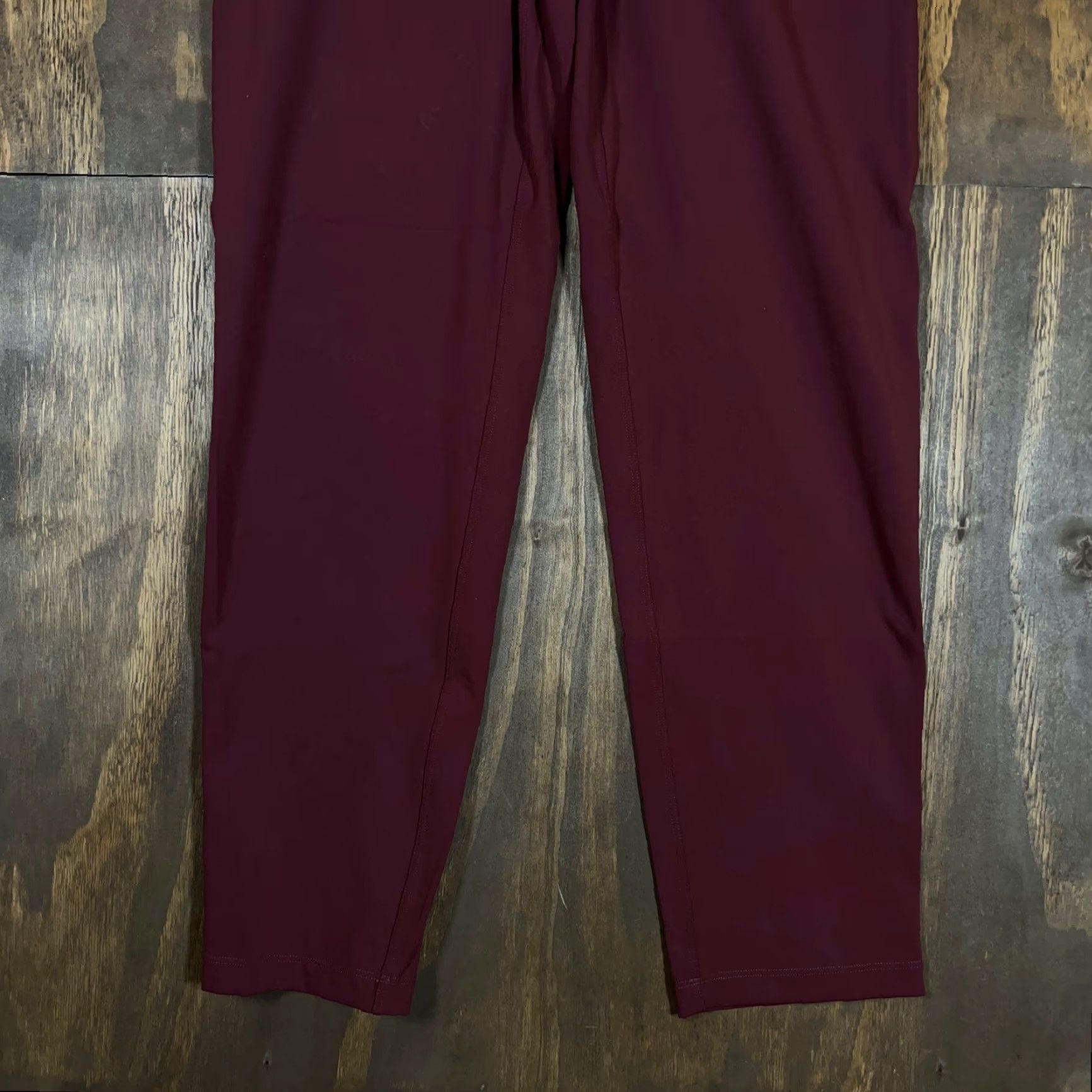 Lululemon Lululemon Womens Pants Maroon High Rise Pull On Drawstring Super Soft Stretch 2 Size 42" / US 20 - 3 Thumbnail