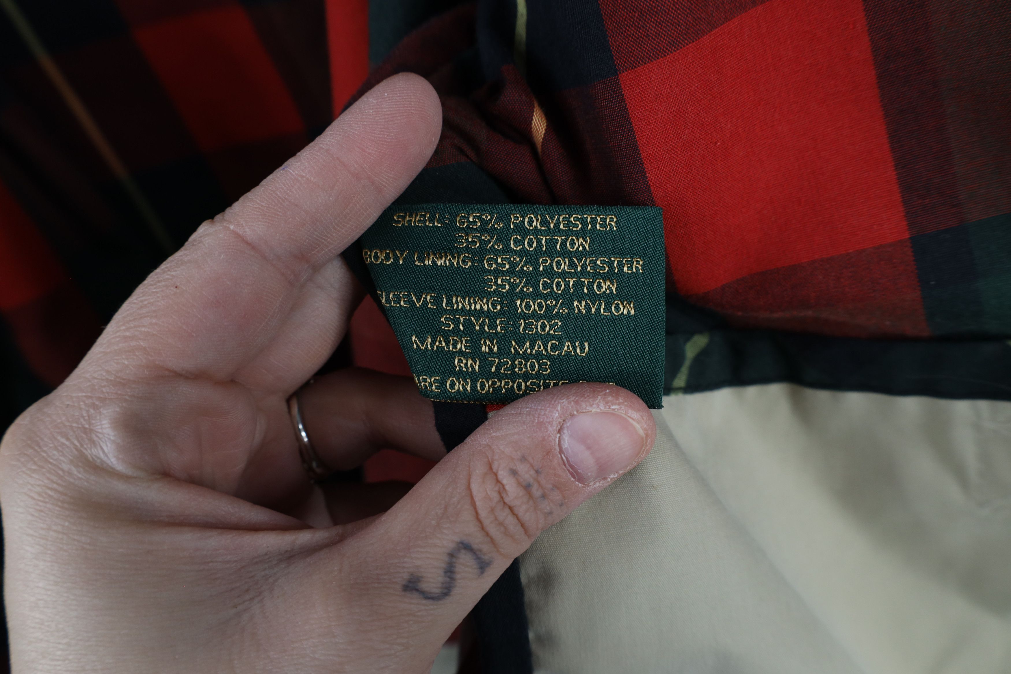 Vintage Vintage 90s McGregor Drizzler Lined Rain Bomber Jacket Size US XXL / EU 58 / 5 - 12 Thumbnail