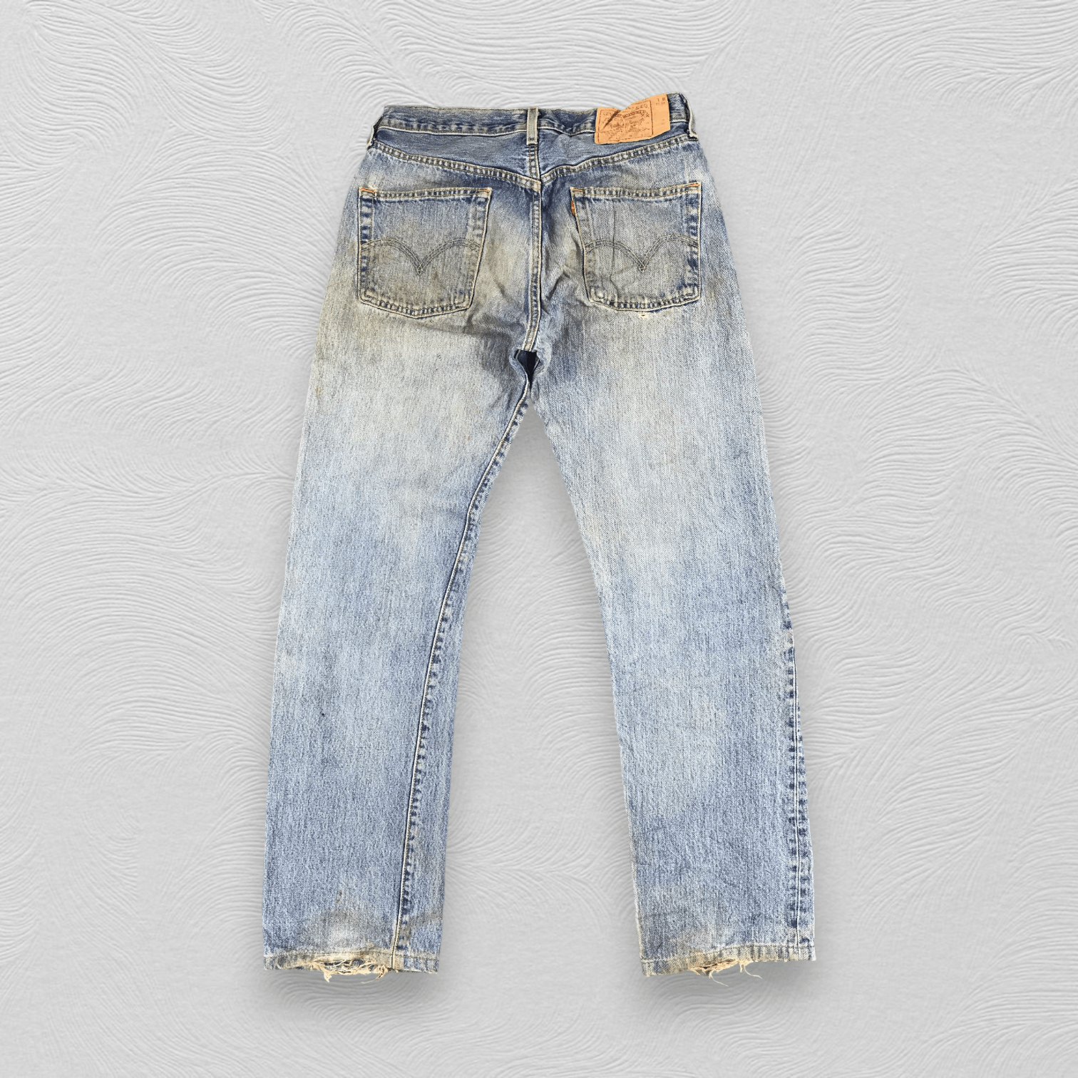 Levi's Vintage Levi's 501 Jeans Rusty Wash Distressed Denim KJ284 Size US 30 / EU 46 - 2 Thumbnail