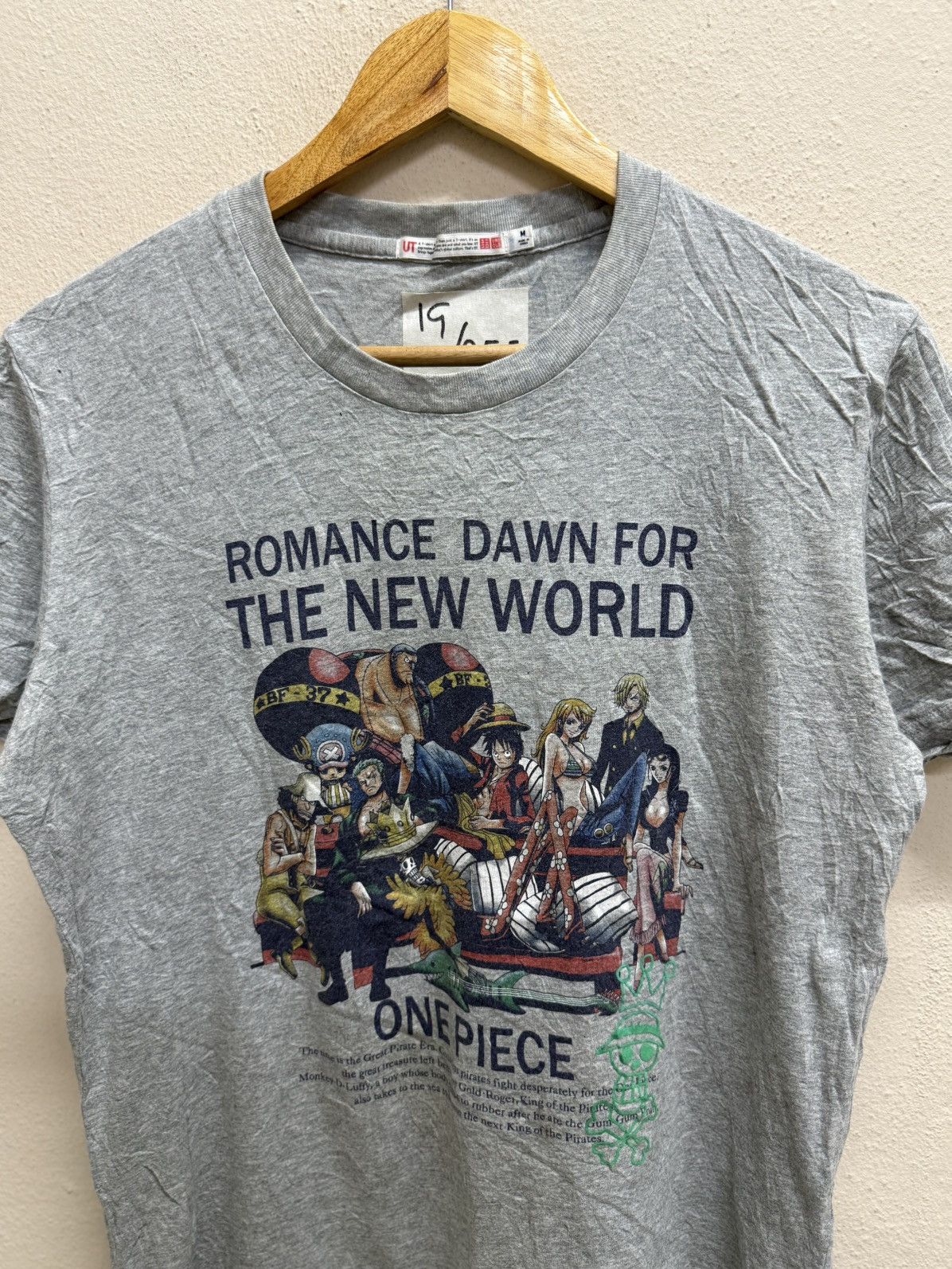 One Piece One piece x uniqlo Japanese Anime Series Tshirt Size US S / EU 44-46 / 1 - 5 Thumbnail