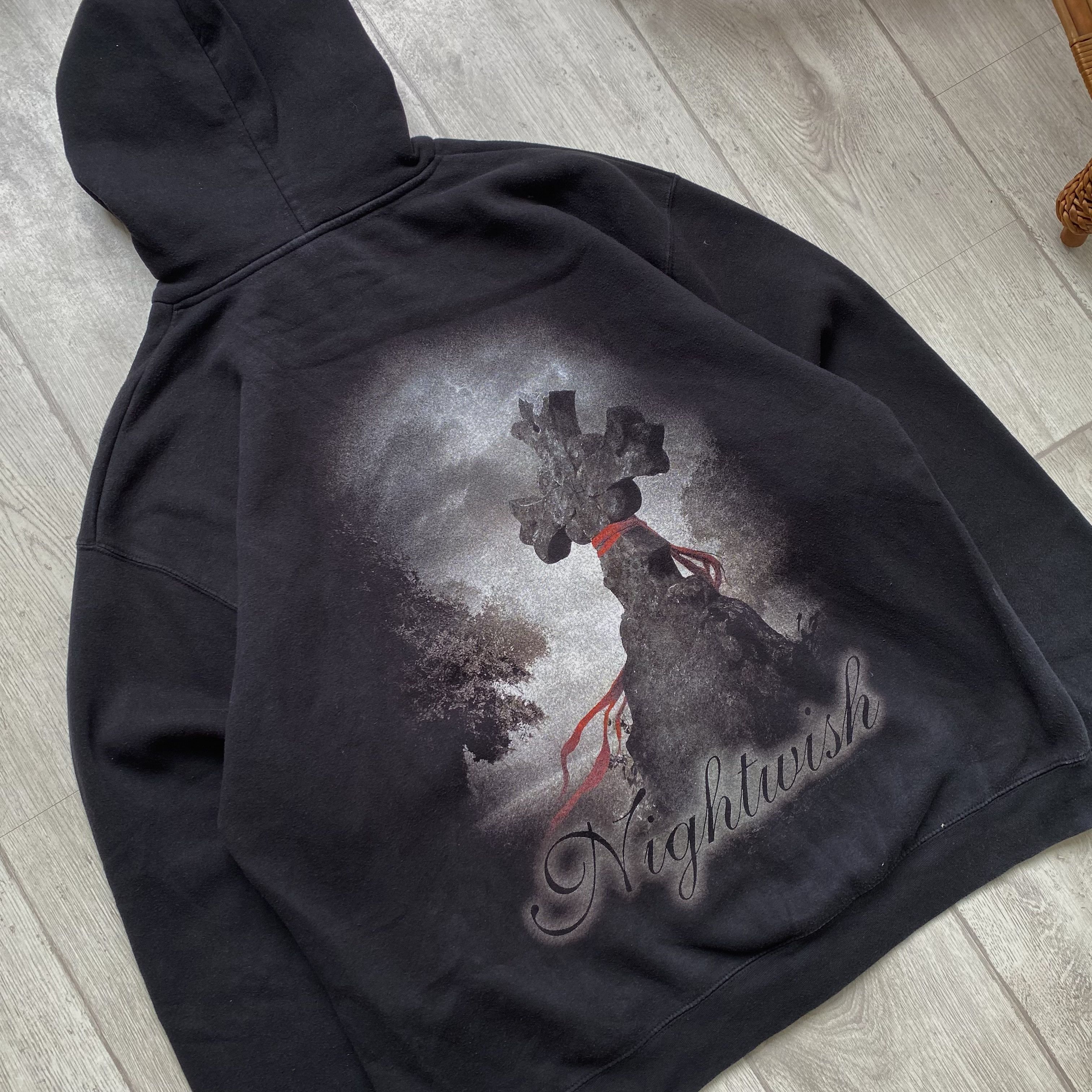 Band Tees 🎸Vintage 00s Nightwish zip hoodie big Logo gothic Size US XXL / EU 58 / 5 - 9 Thumbnail
