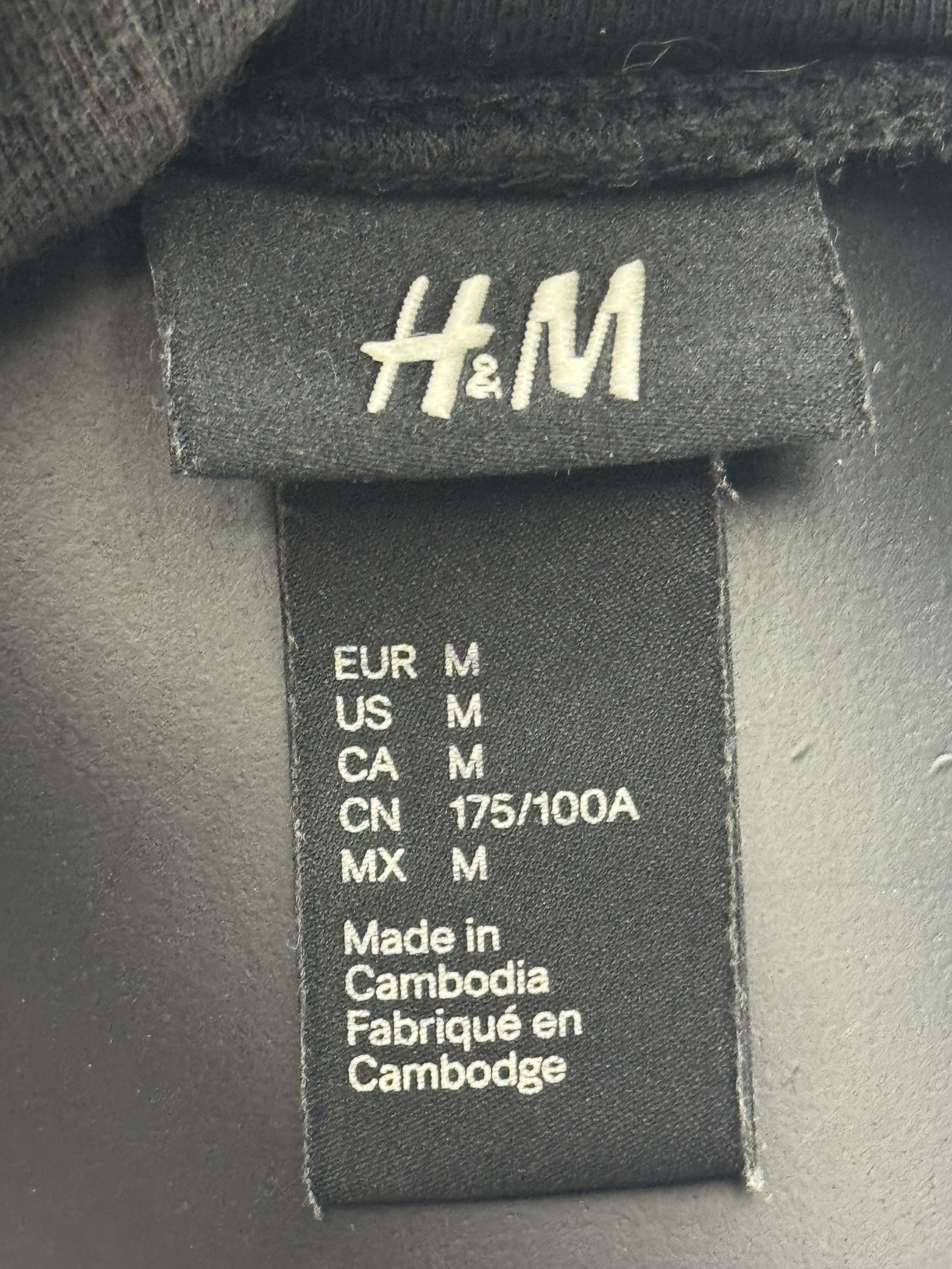 H&M H&M Black Cowl Neck Fleece Pullover Sweatshirt Size US M / EU 48-50 / 2 - 4 Thumbnail