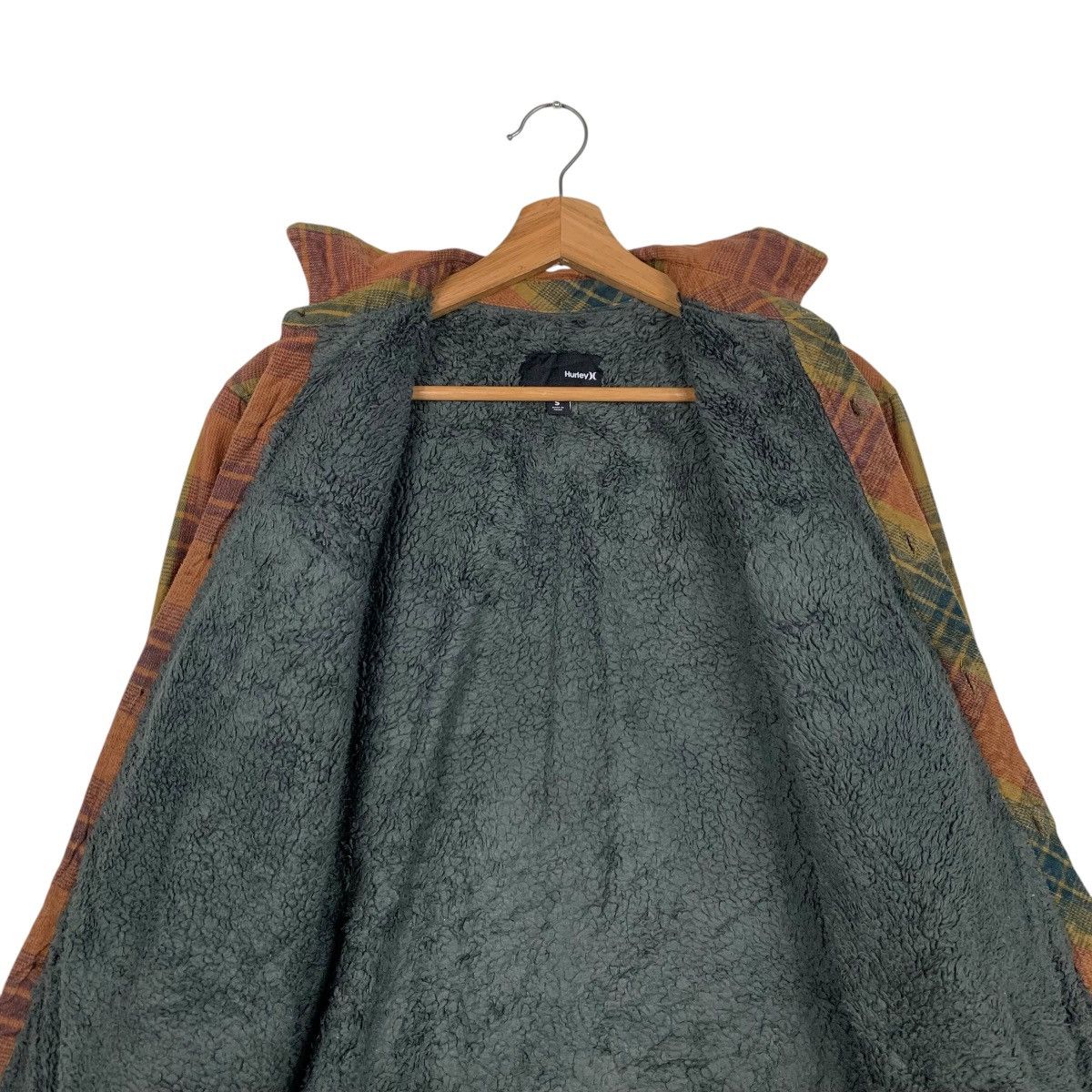 Hurley HURLEY Fleece Lined Checked Tartan Flannel #1843-C80 Size US S / EU 44-46 / 1 - 12 Thumbnail