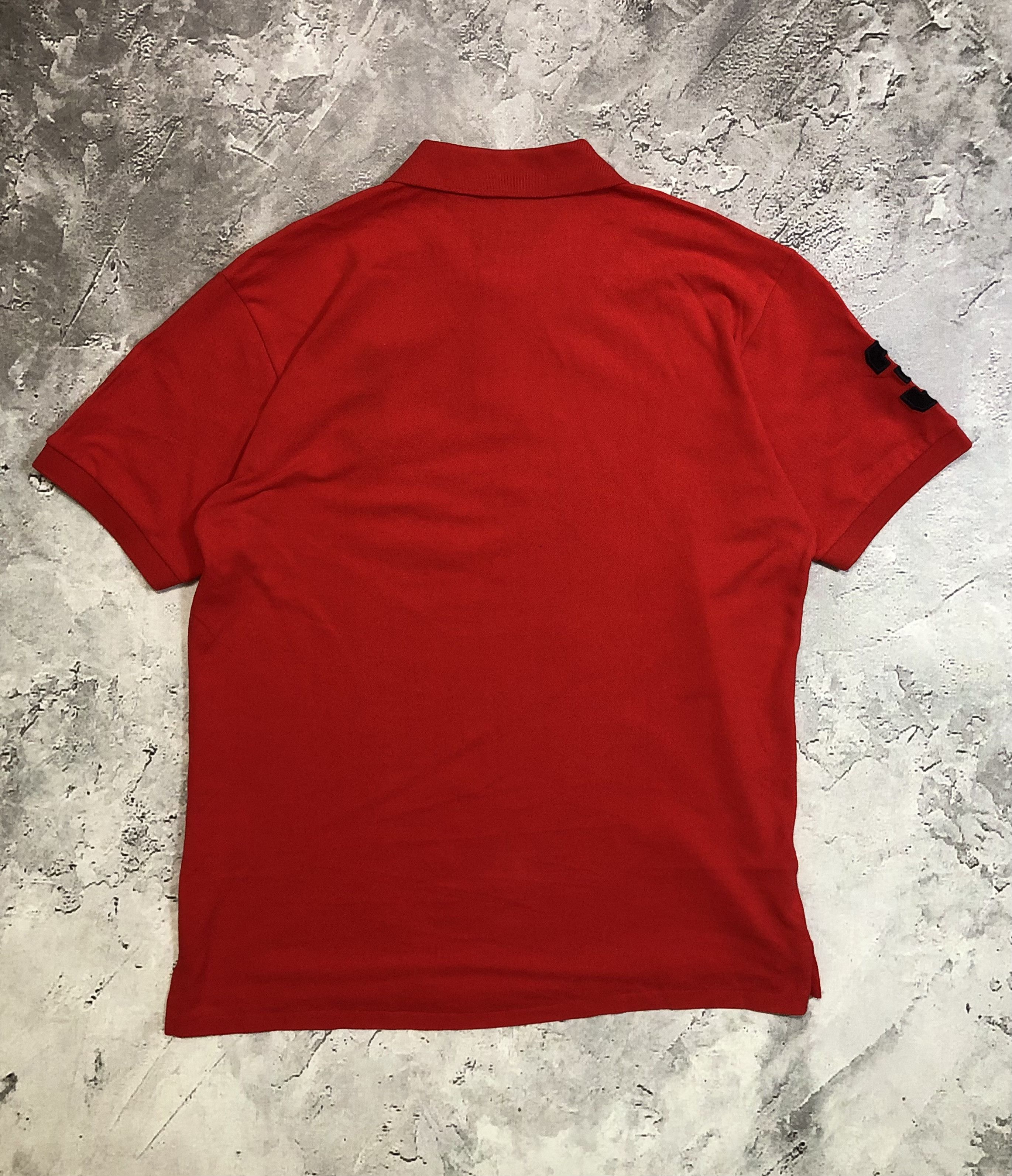 Polo Ralph Lauren Polo Ralph Lauren Vintage Polo T-Shirt Size US XXL / EU 58 / 5 - 6 Thumbnail