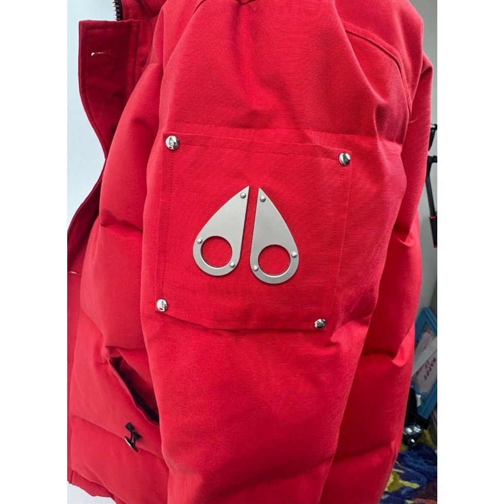 Moose Knuckles Men's Moose Knuckles Red Puffer Down Jacket Size XL Size US XL / EU 56 / 4 - 7 Thumbnail