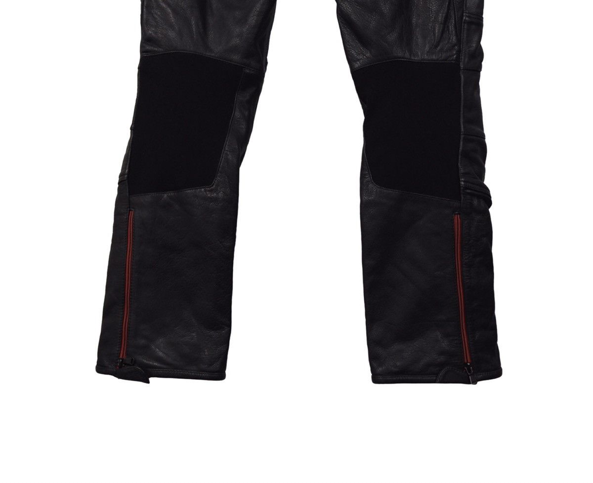 Hein Gericke Womens Moto Pants Leather Safe Hiprotec