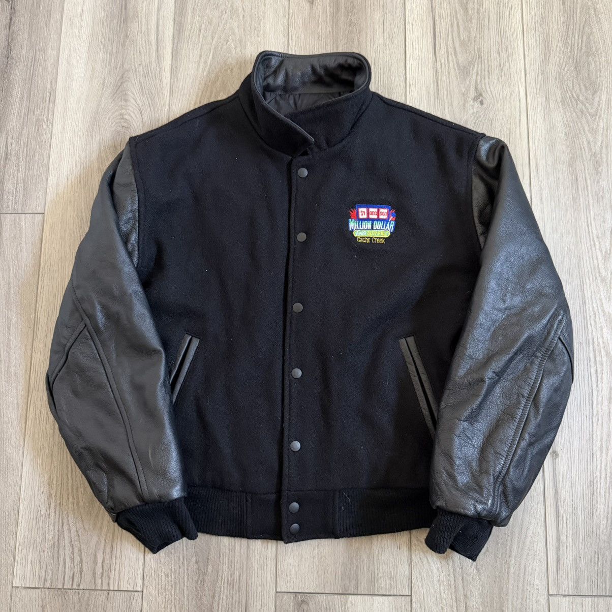 Wilson black leather casino varisity Size US M / EU 48-50 / 2 - 1 Thumbnail