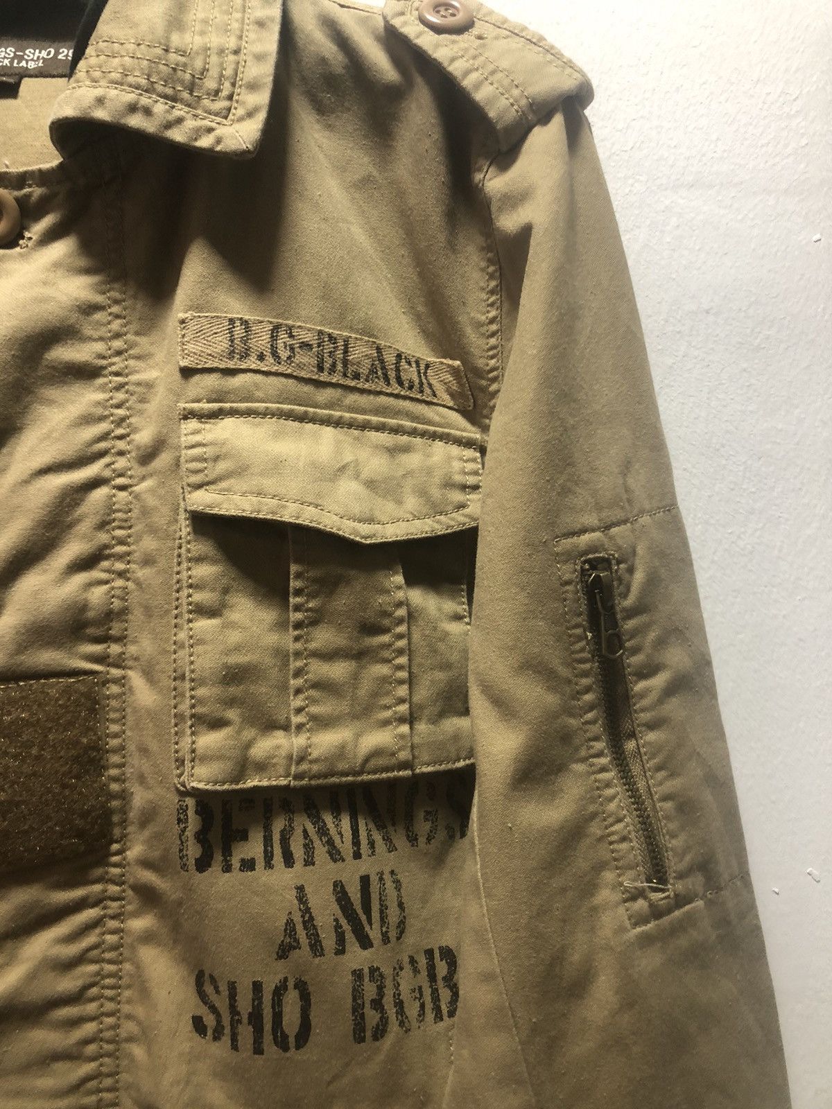 BERNING SHO Black Label Jacket Hoodie Distressed Shirt Japan