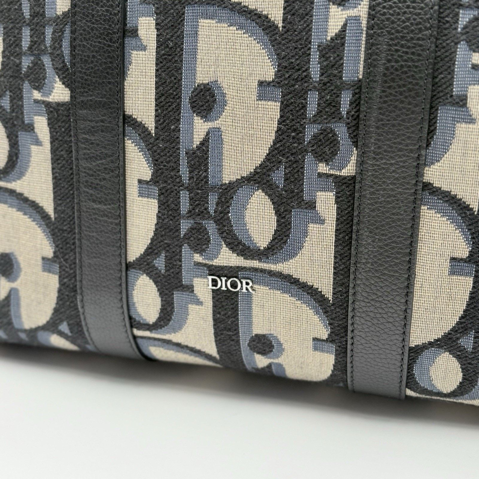 Dior Dior Oblique Jacquard Maxi Weekender 40 Bag | SUPER CLEAN! Size ONE SIZE - 3 Thumbnail