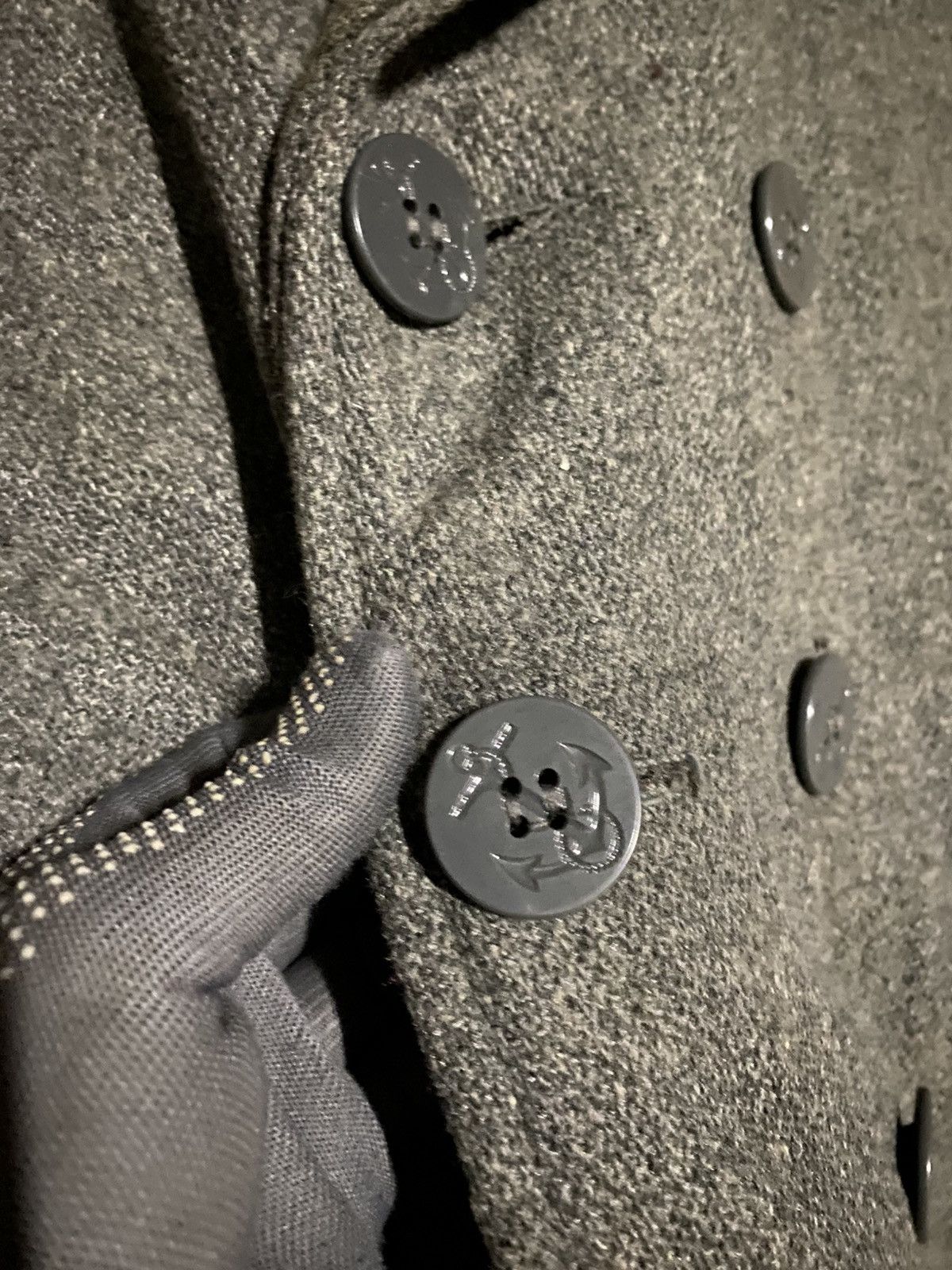 Schott Vintage Schott NYC U.S. 740N Wool Pea Coat Navy-Style Size US S / EU 44-46 / 1 - 7 Thumbnail