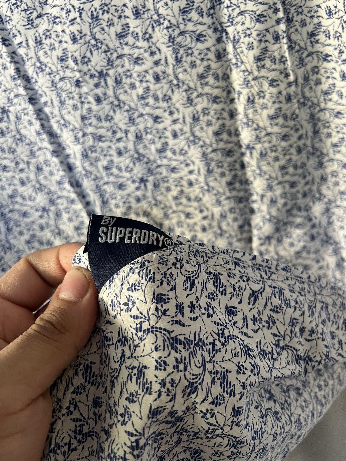 Superdry Superdry Shoreditch Button Down Short Sleeve Shirt Size US L / EU 52-54 / 3 - 11 Thumbnail