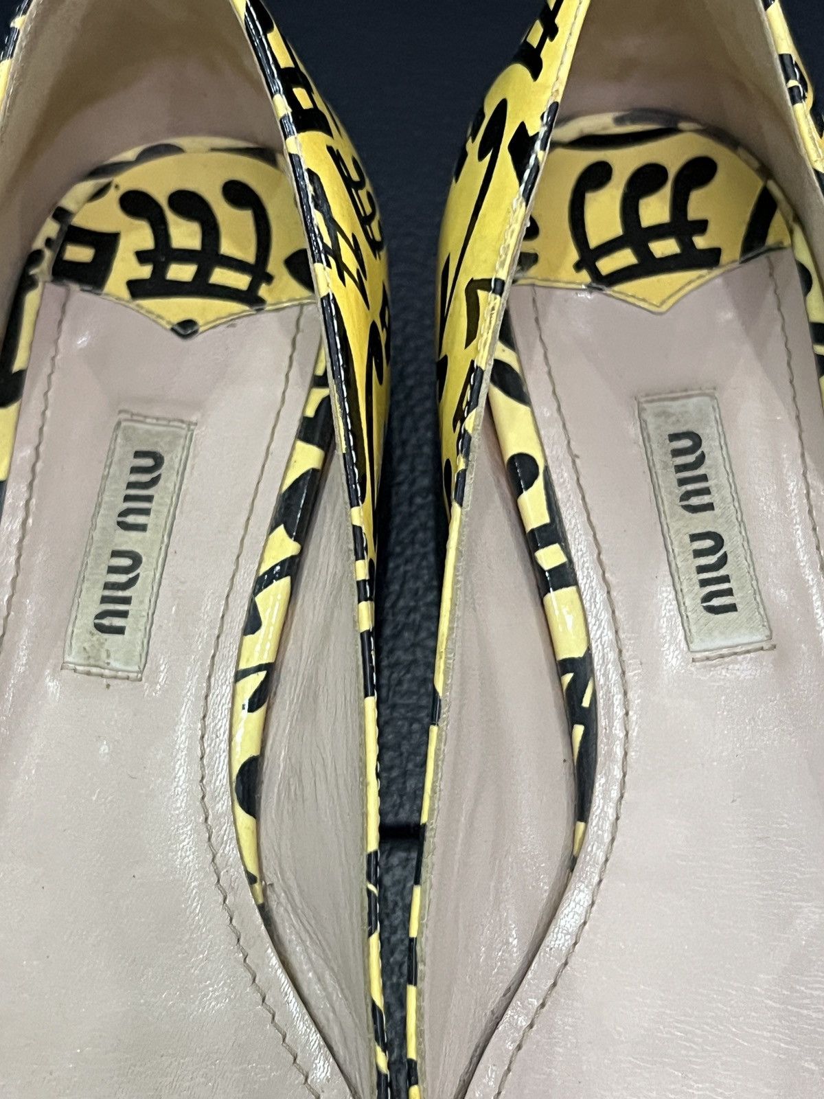 Miu Miu Miu Miu Musical Note Pointed-Toe Flats Size US 7 / IT 37 - 11 Thumbnail