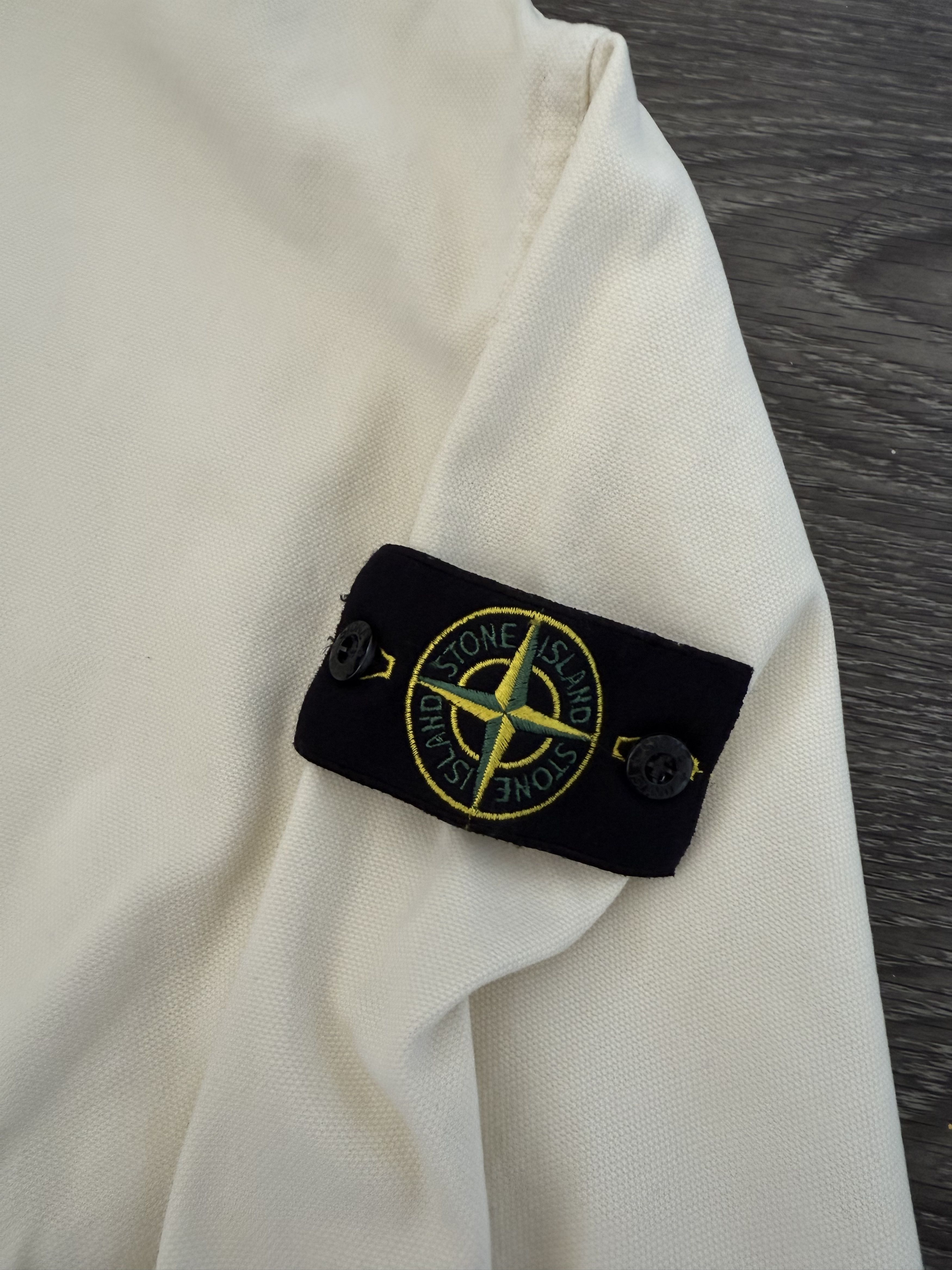 Stone Island ORGANIC PANAMA COTTON 'OLD' EFFECT HOODIE SWEATER Size US M / EU 48-50 / 2 - 4 Thumbnail