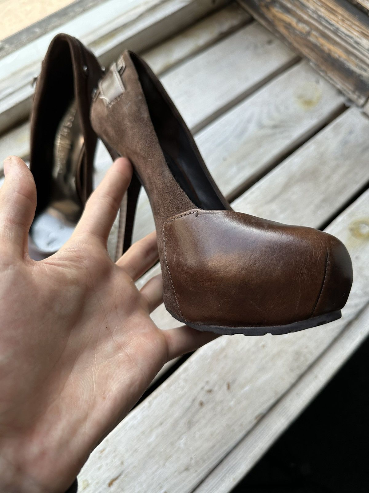 Georges Marciano × Guess × If Six Was Nine 🚨AVANT GARDE IF SIX WAS NINE GUESS BY MARCIANO HEELS RARE Size US 7 / IT 37 - 4 Thumbnail