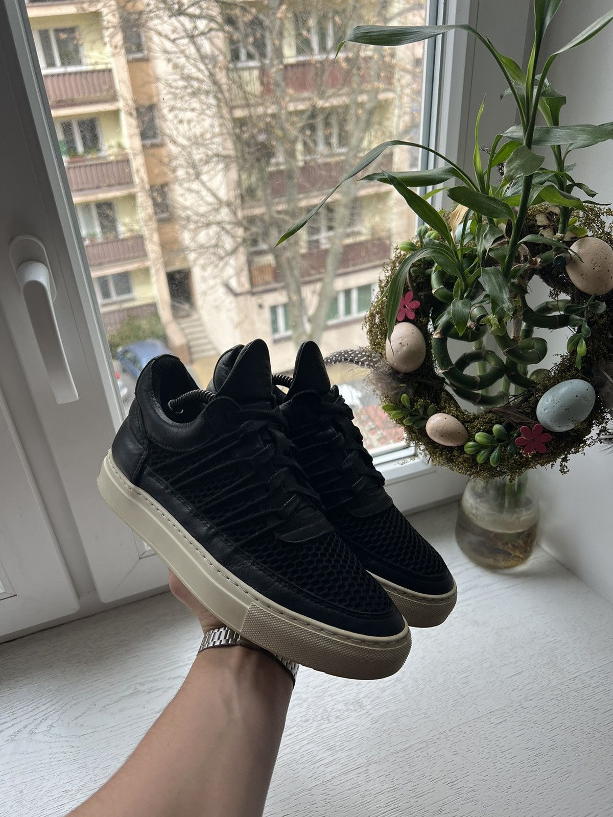 Filling Pieces ‼️Luxury Filling Pieces Leather Casual Designer Shoes‼️ Size US 7 / EU 40 - 4 Thumbnail