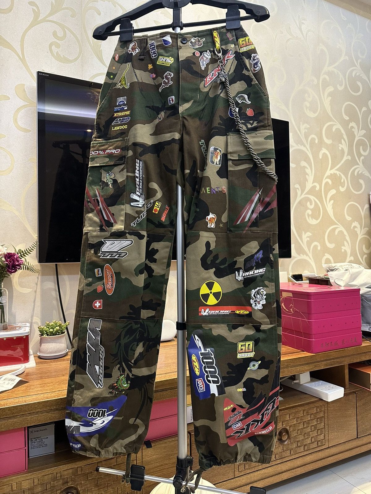 VETEMENTS 18AW military cargo pants - パンツ