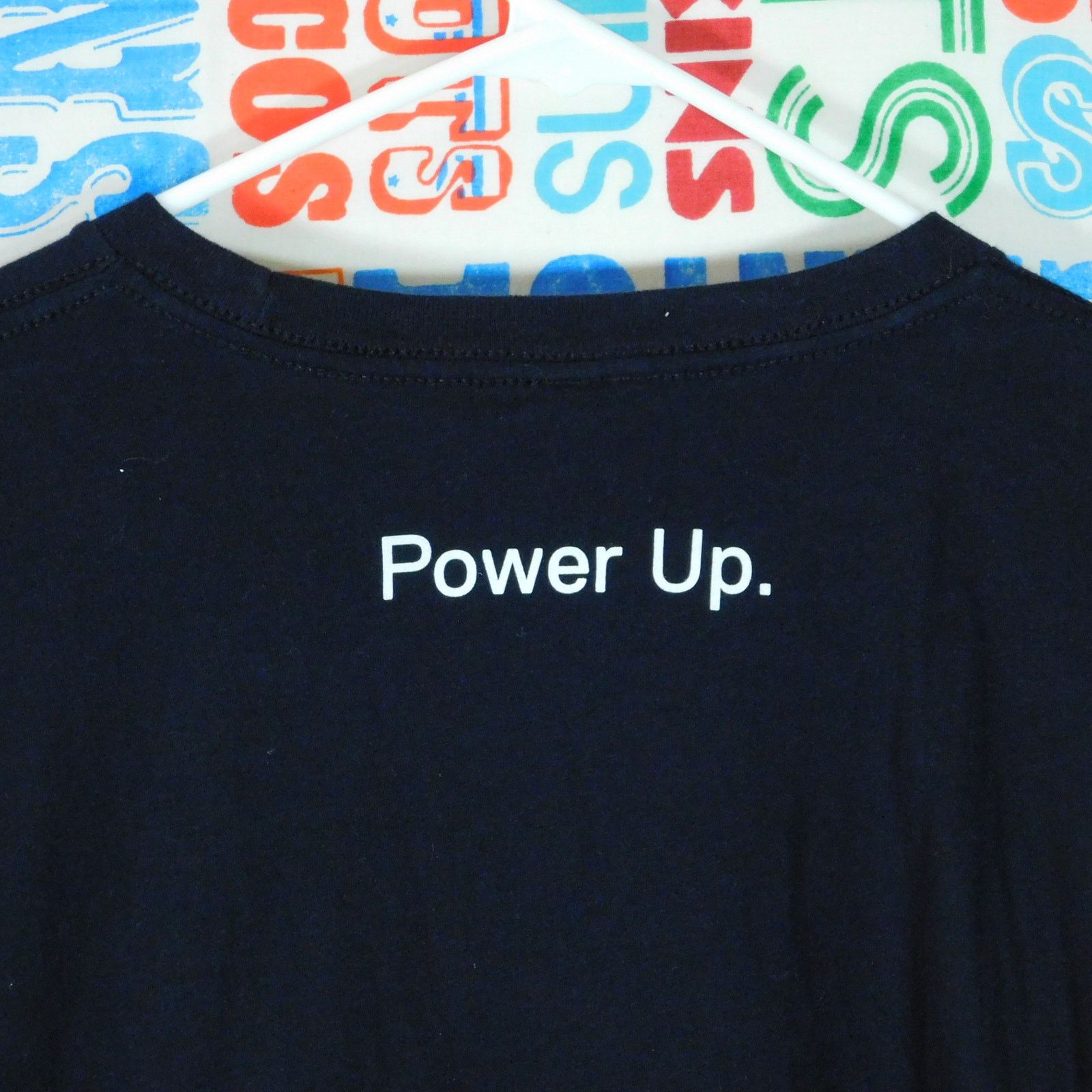 Next Level Intel Power Up Lightning Graphic Tee Size XL Double Sided Size US XL / EU 56 / 4 - 7 Thumbnail