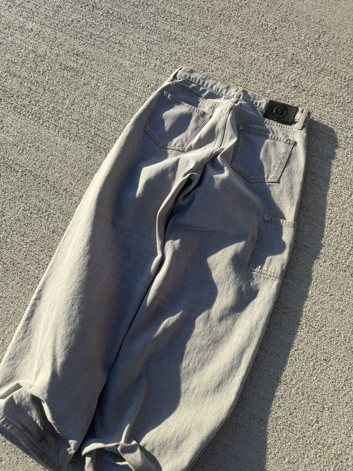 basketcase gallery Discontd Baggy Jeans Grey Size US 32 / EU 48 - 3 Thumbnail