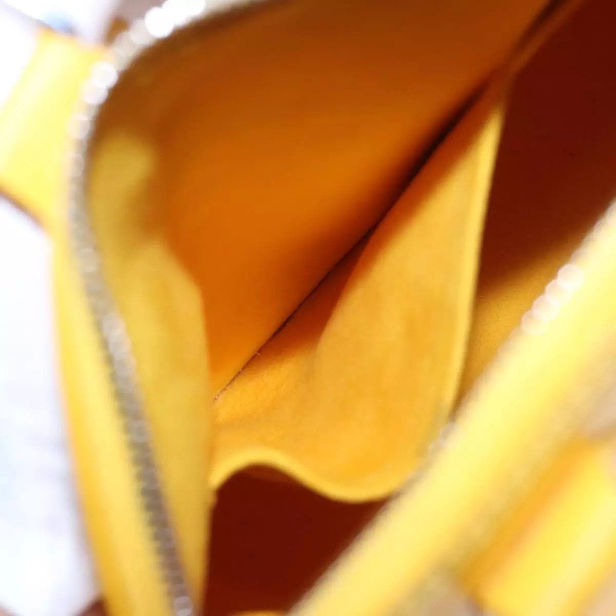 Louis Vuitton LOUIS VUITTON Epi Alma PM Hand Bag Yellow Citron Size ONE SIZE - 17 Thumbnail