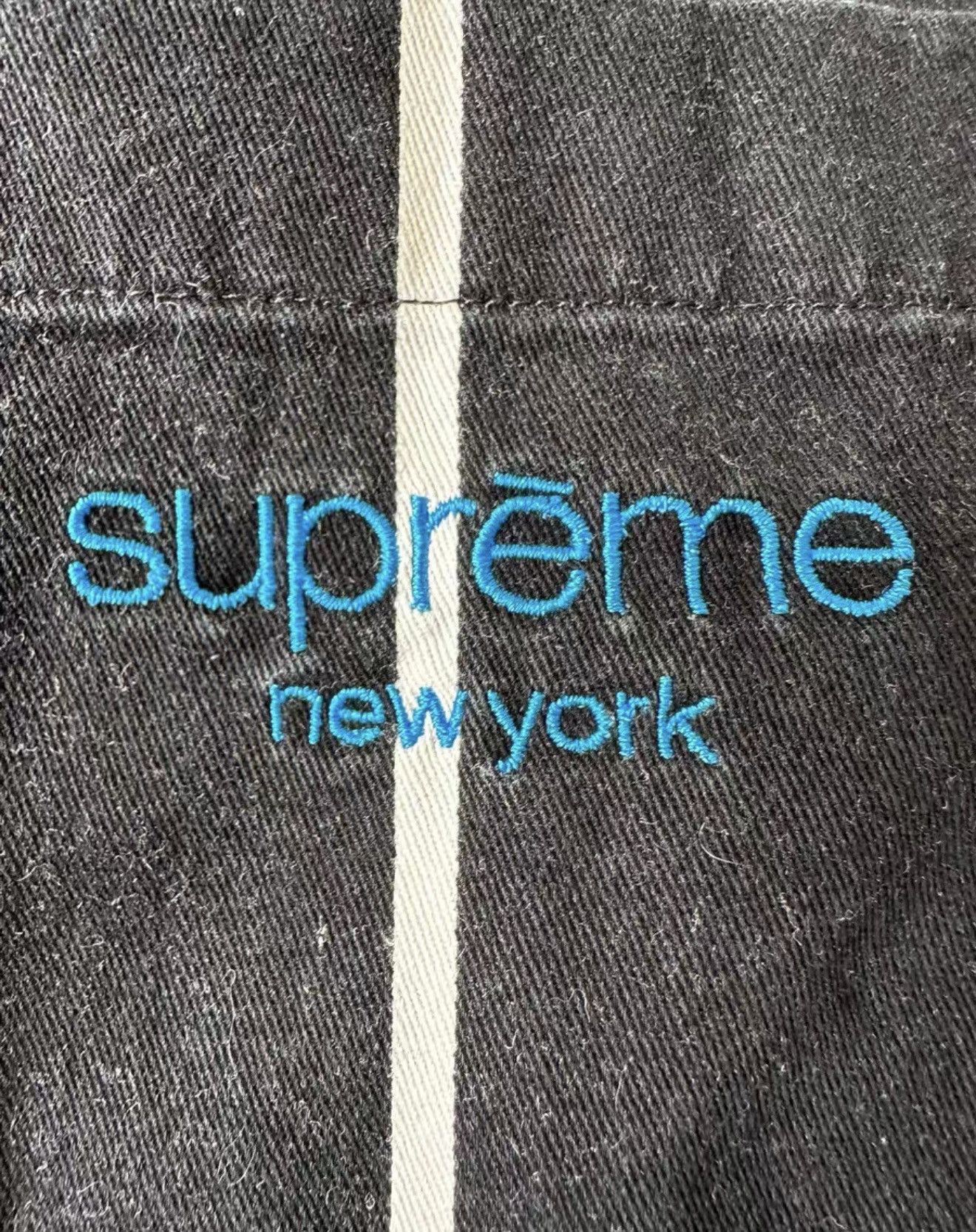 Supreme Supreme stripe work shirt jacket Size US M / EU 48-50 / 2 - 4 Thumbnail