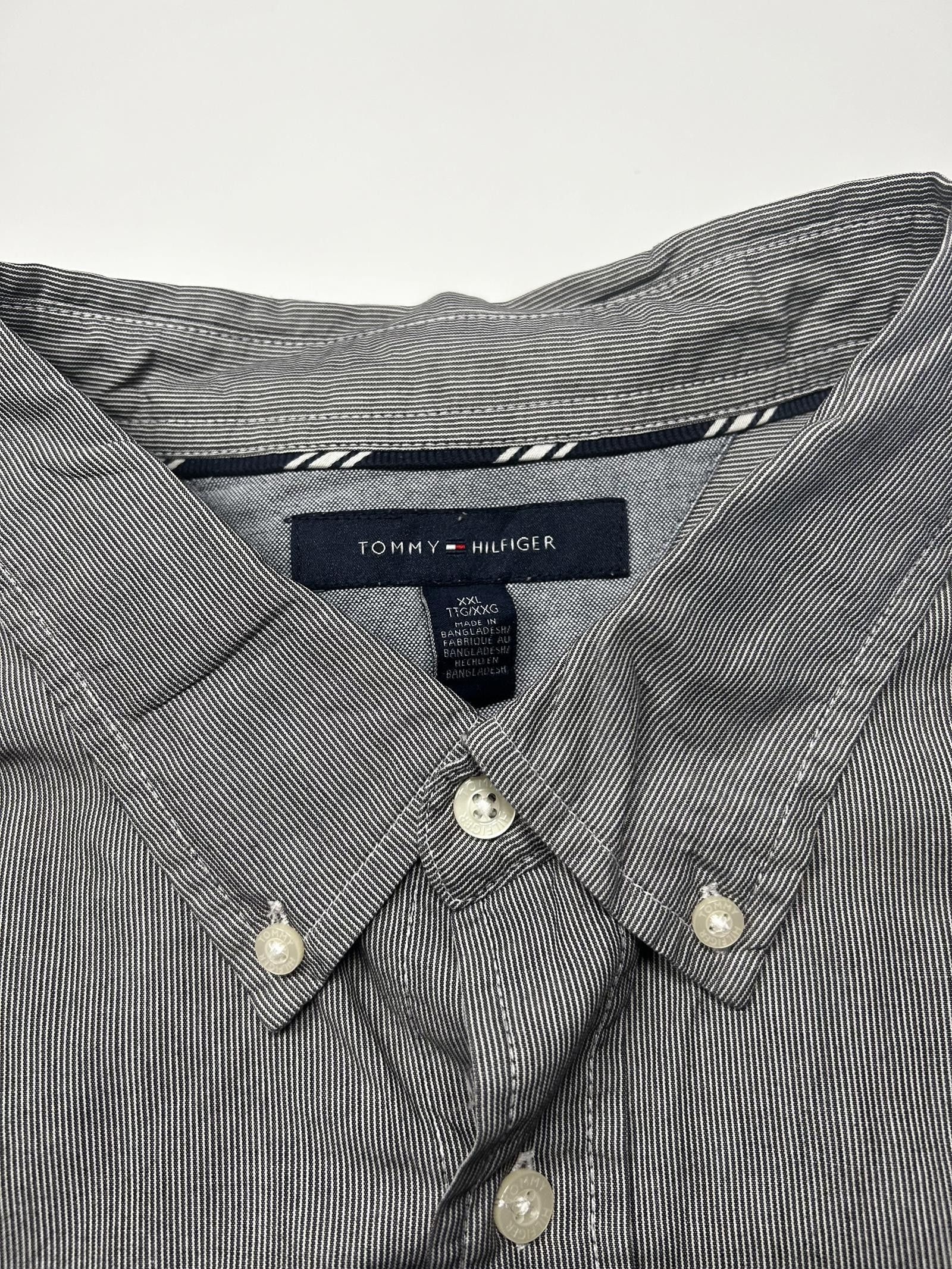 Tommy Hilfiger Tommy Hilfiger Short-Sleeve Striped Shirt Size US XXL / EU 58 / 5 - 4 Thumbnail