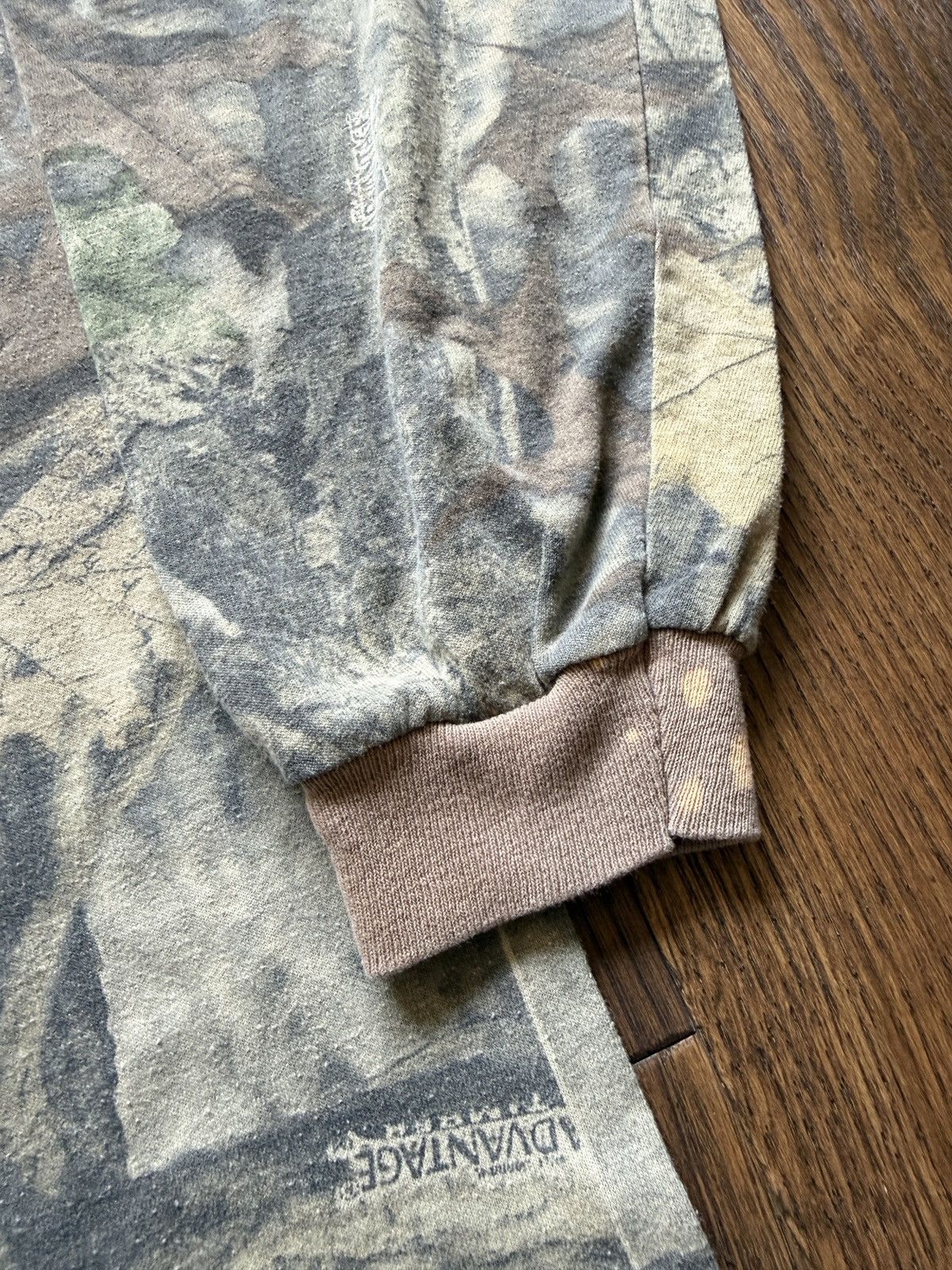 Vintage Vintage 80s Camouflage Long Sleeve Graphic Tee Size US XXL / EU 58 / 5 - 3 Thumbnail