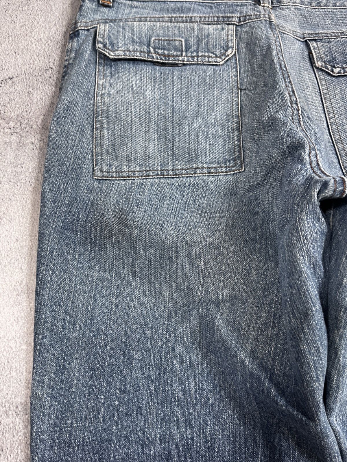 Vintage Vintage 90s 3/4 denim shorts jorts faded rap style size M Size US 32 / EU 48 - 8 Thumbnail