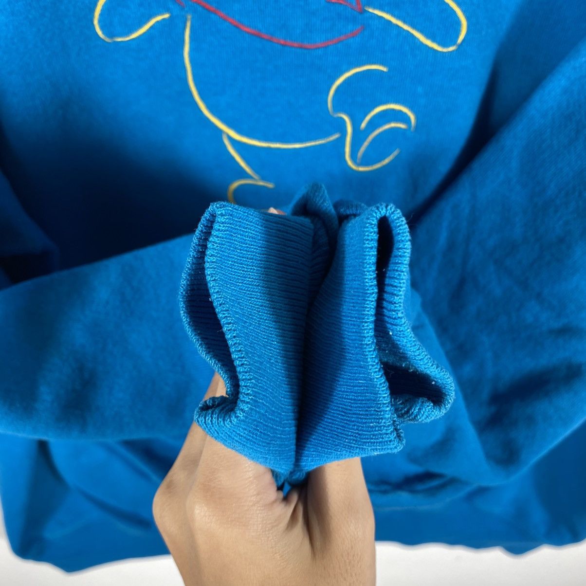 Disney Vintage 90's Disney POOH Embroidery Logo Crewneck Sweatshirt Size US L / EU 52-54 / 3 - 3 Thumbnail