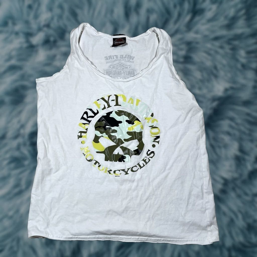 Harley Davidson Harley-Davidson Tank Top Camouflage Skull Size S Multicolor Men T-Shirt Brand Regular Small Skull Camouflage Harley-Davidson Mens Tank Top S Size US S / EU 44-46 / 1 - 1 Thumbnail