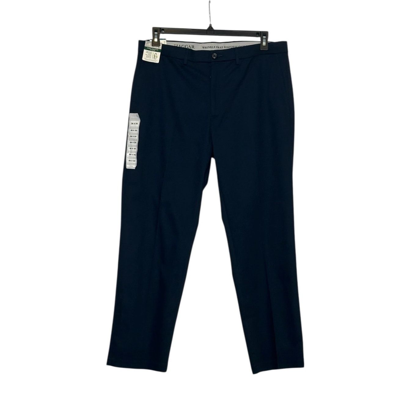 Haggar Haggar blue wrinkle free performance khaki pants size 36 Size US 36 / EU 52 - 1 Thumbnail
