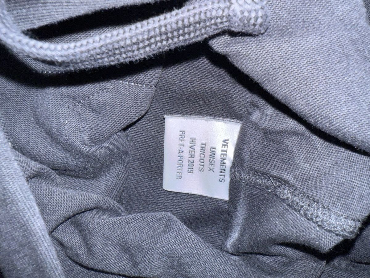 Vetements Vetements SS19 Oversized Graphic Hoodie Black Russia Print Size US L / EU 52-54 / 3 - 3 Thumbnail