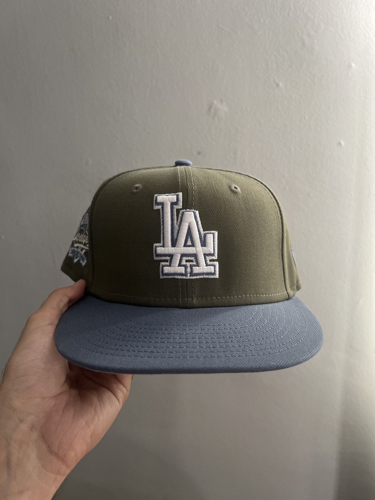 New Era Los angeles dodgers fitted hat 7 1/8 Size ONE SIZE - 1 Thumbnail