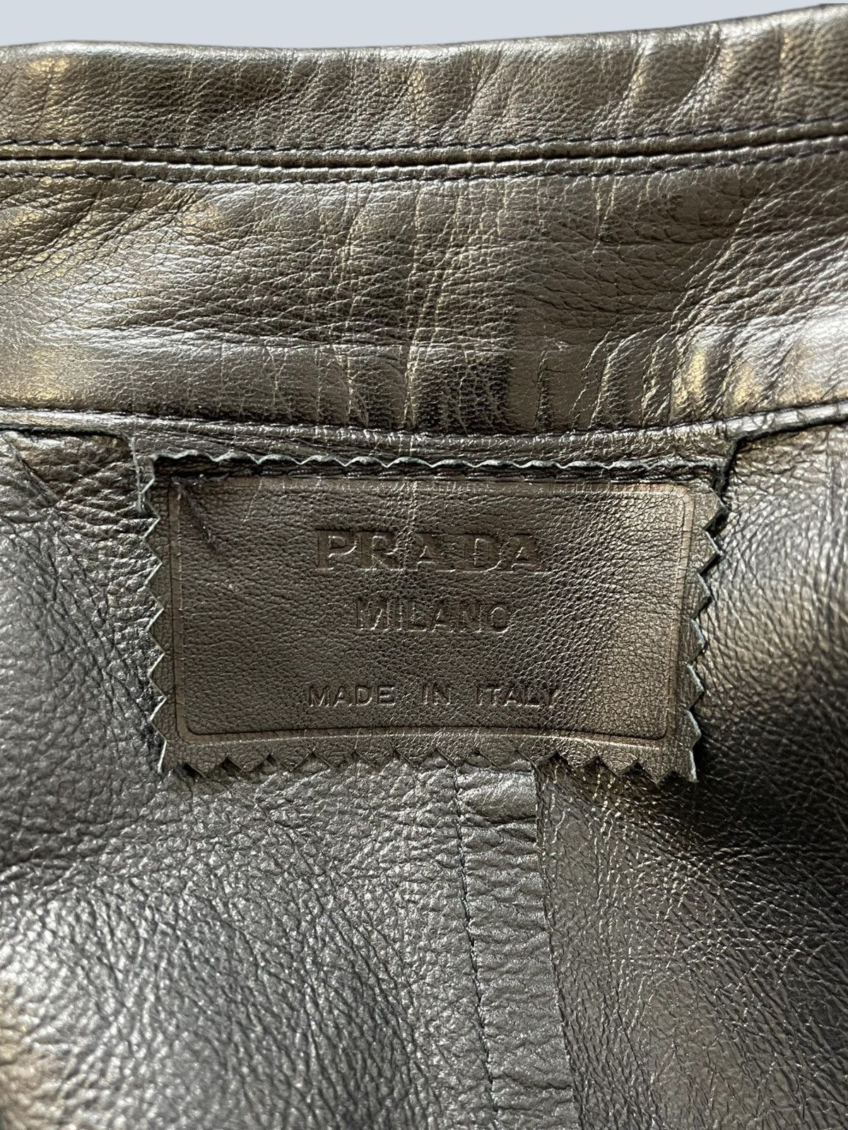 Prada Prada nappa jacket with zip, 52. Size US L / EU 52-54 / 3 - 7 Thumbnail