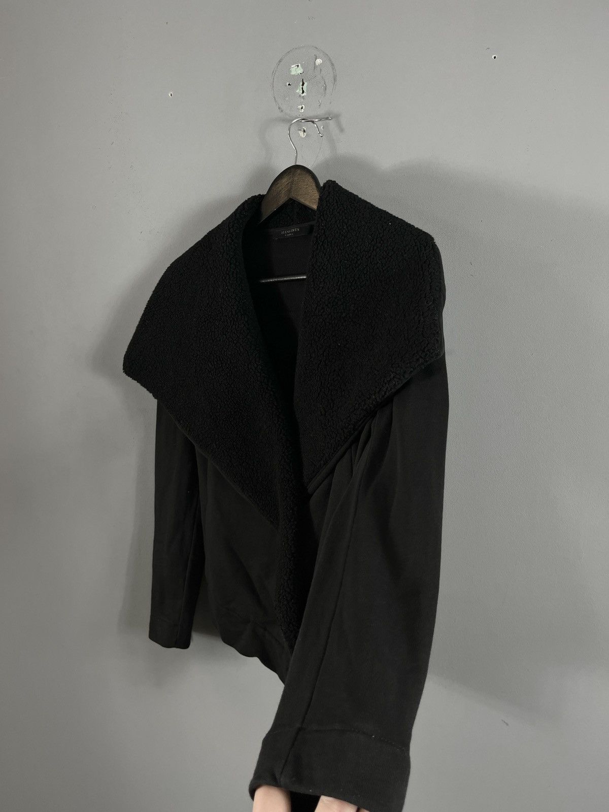 Allsaints Vintage Allsaints Charcoal Bora Jacket Size XS / US 0-2 / IT 36-38 - 2 Thumbnail