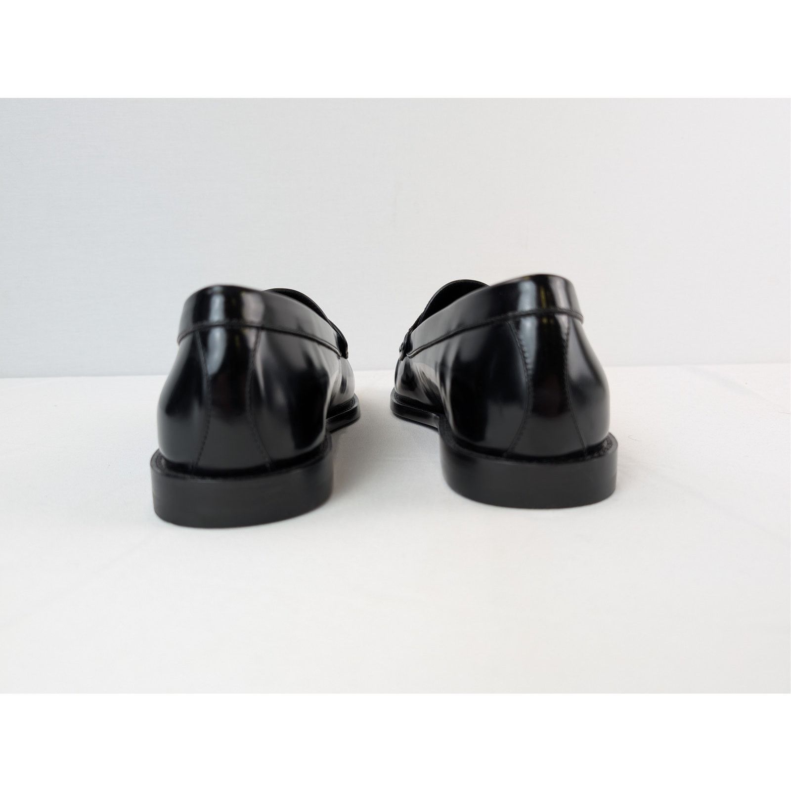 Celine o1rshd1 Vivienne Loafers in Polished Boil Shoe Boots Black Size US 12 / EU 45 - 11 Thumbnail