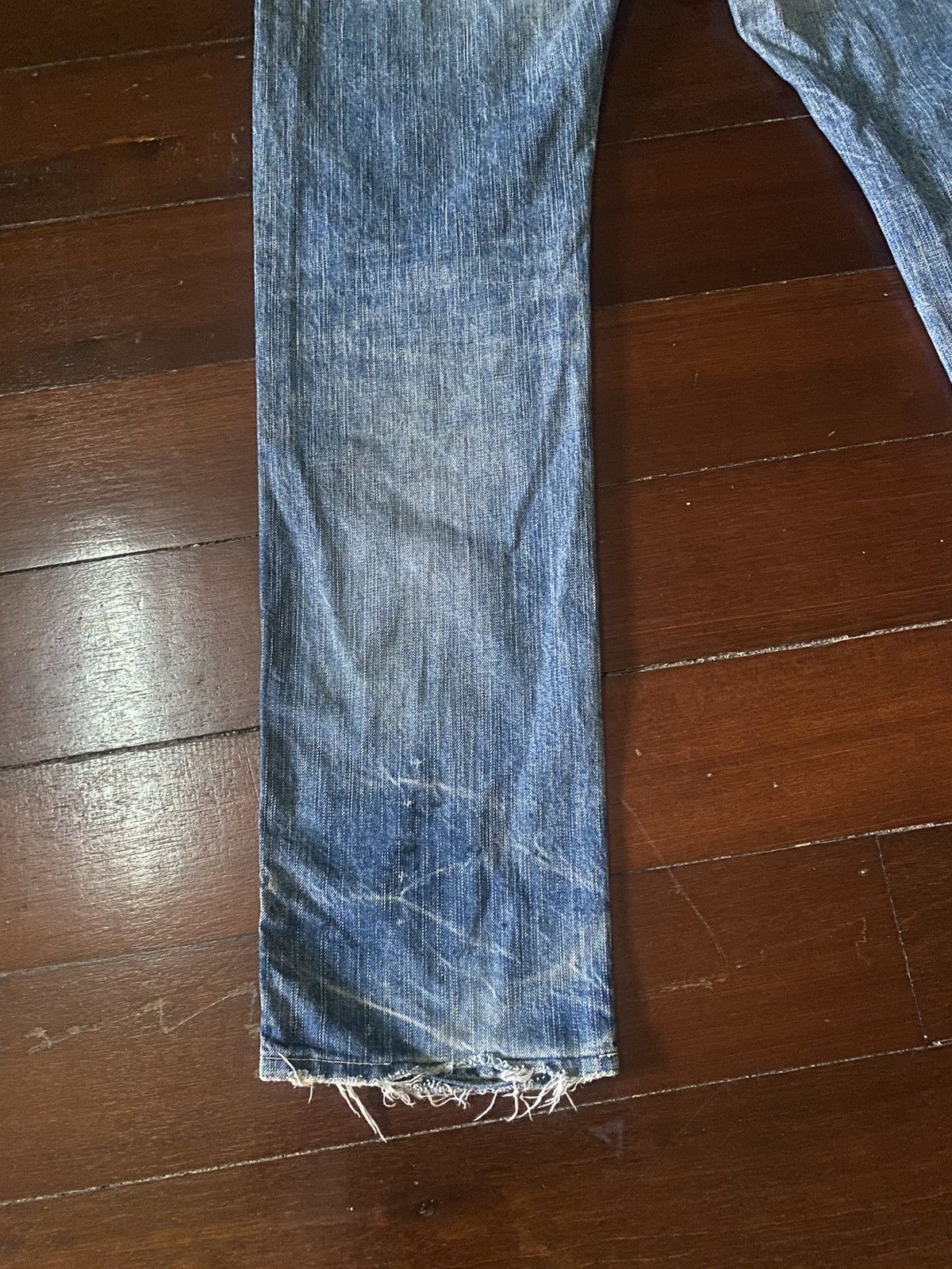 Orslow FIRE 🔥 JOHN BULL KOJIMA JAPAN CARGO DISTRESSED HONEY COMB Size US 36 / EU 52 - 14 Thumbnail