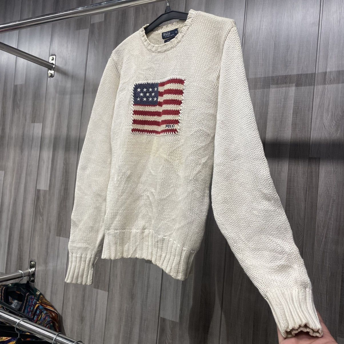 Polo Ralph Lauren Polo Ralph Lauren American Flag Sweater Size US M / EU 48-50 / 2 - 7 Thumbnail